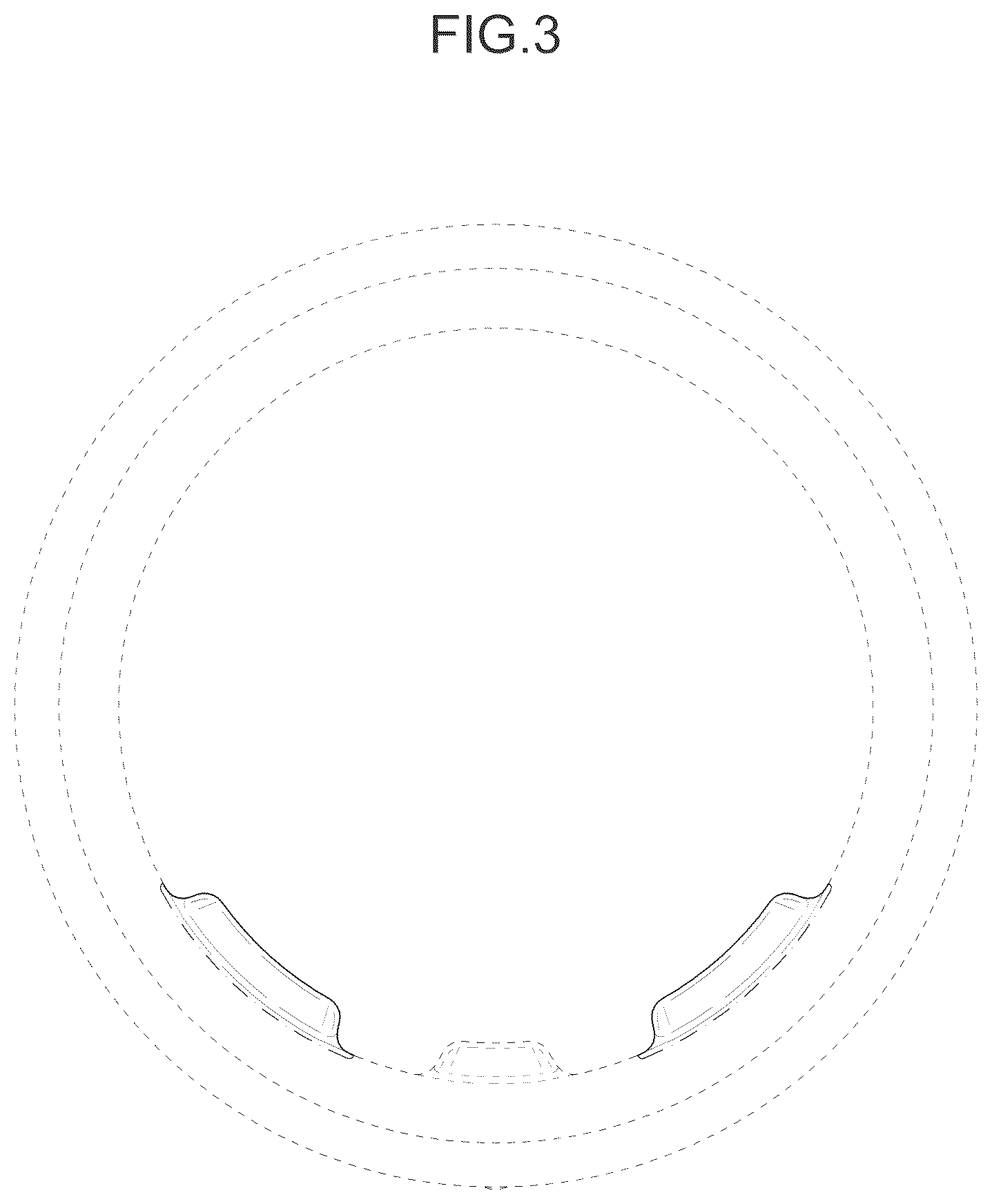 Patent USD1077797 Figure 3 – Smart ring