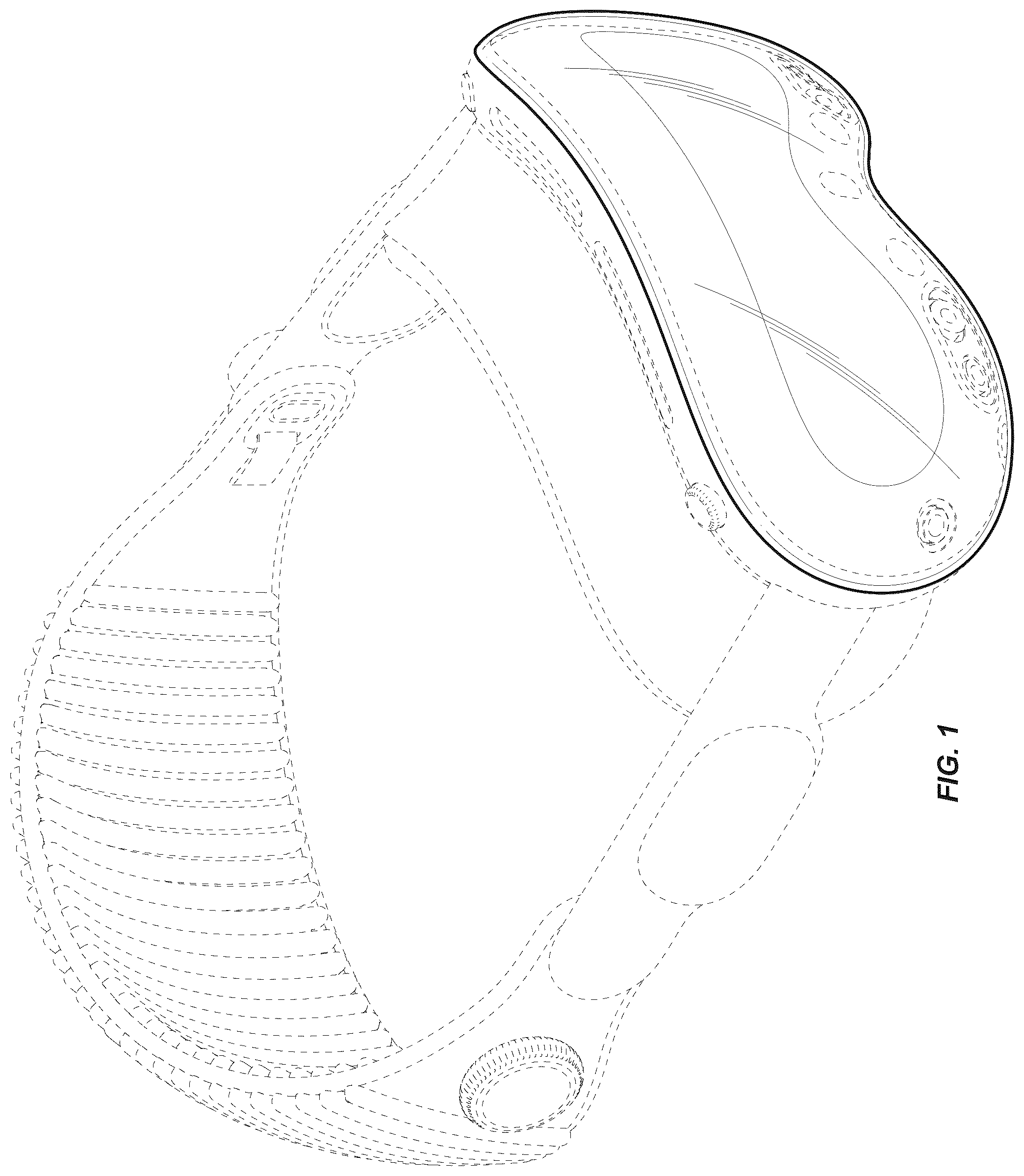 Patent USD1077802 — Head-mounted display — Figure 1