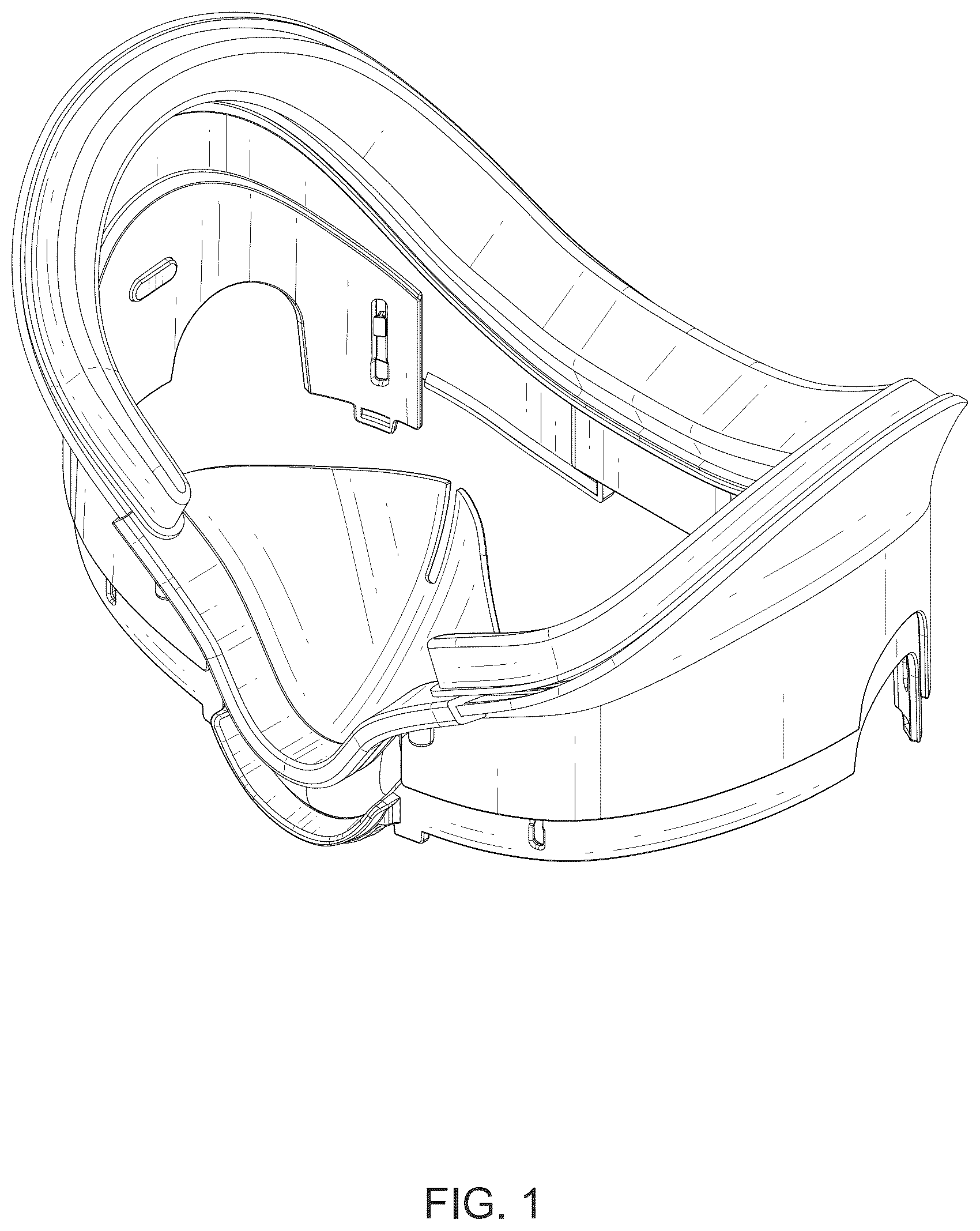Patent USD1077803 Figure 1 – VR glasses mask bracket