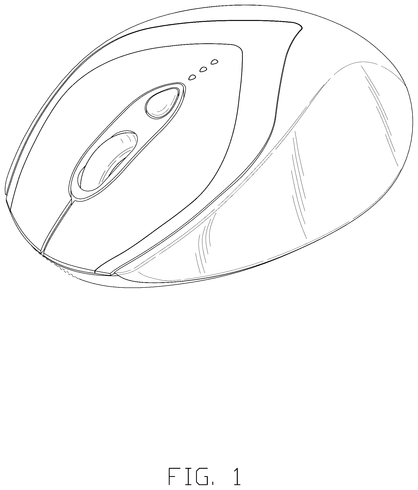 Patent USD1077807 — Mouse — Figure 1