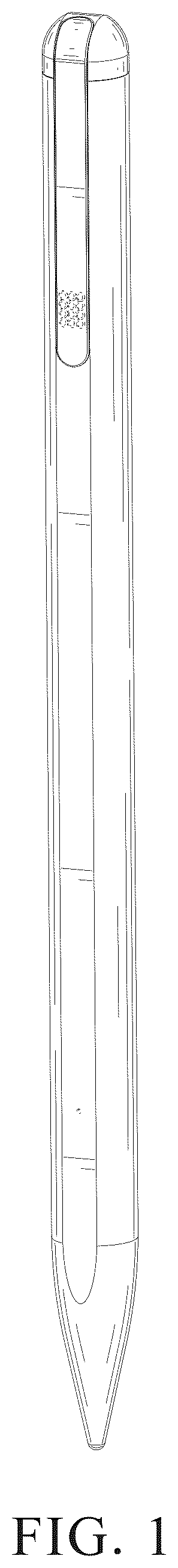 Patent USD1077808 Figure 1 – Stylus pen