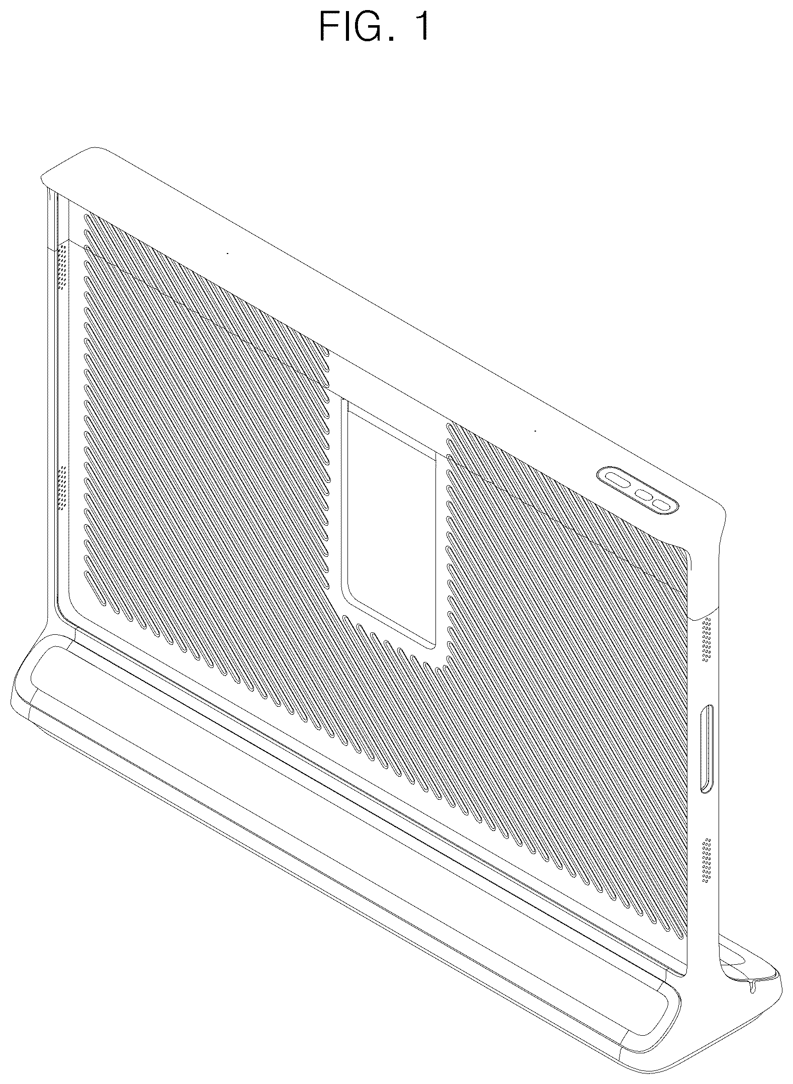 Patent USD1077817 Figure 1 – Cover stand for display device