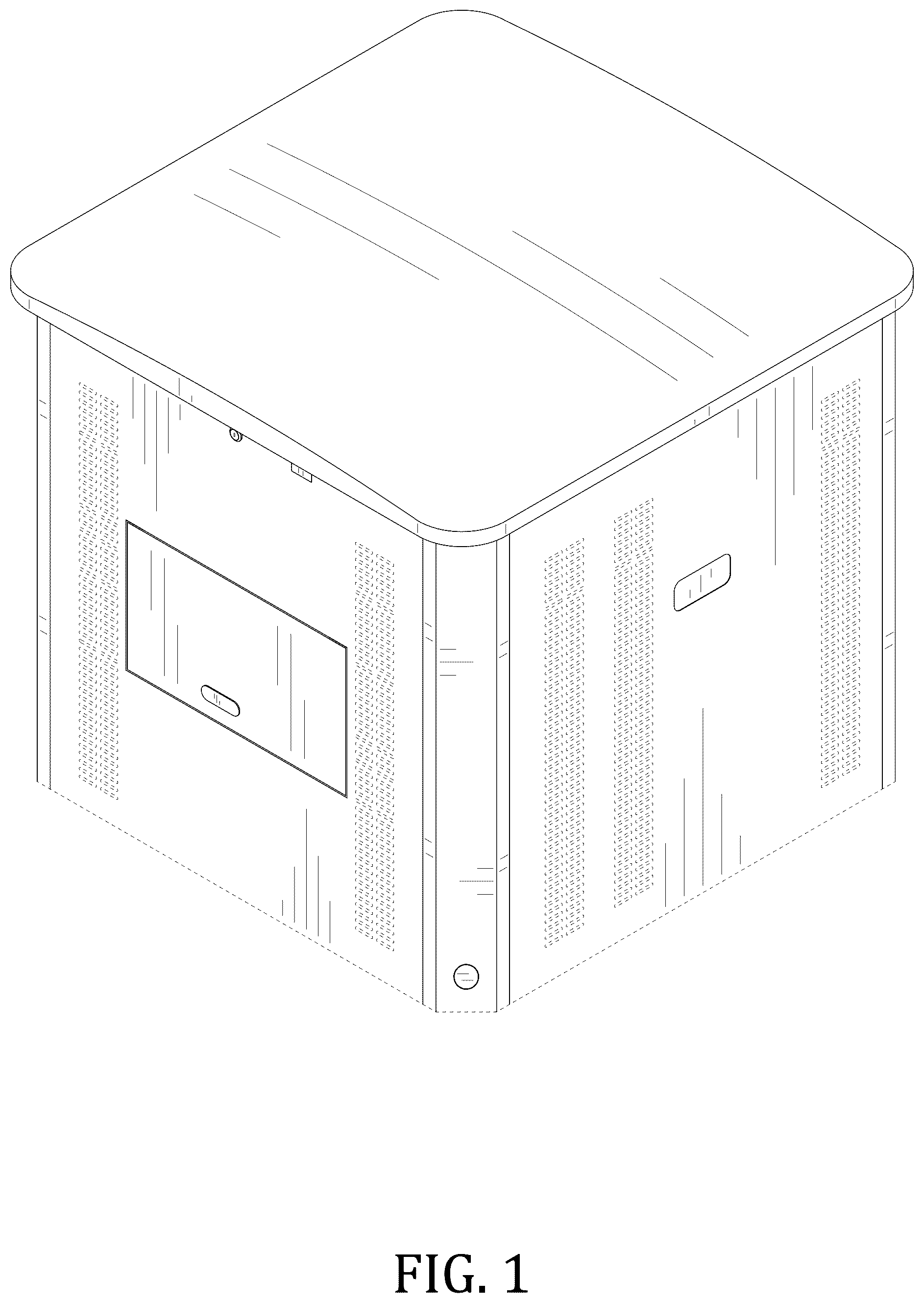 Patent USD1077818 Figure 1 – Protective casing for electrical devices