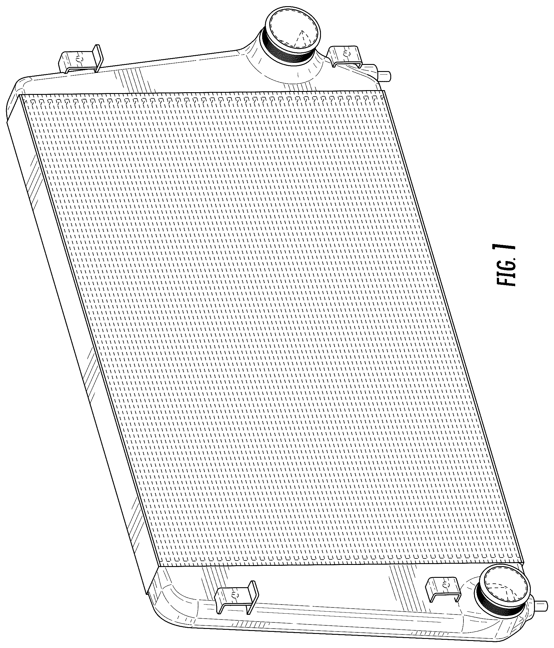 Patent USD1077860 — Automotive intercooler — Figure 1