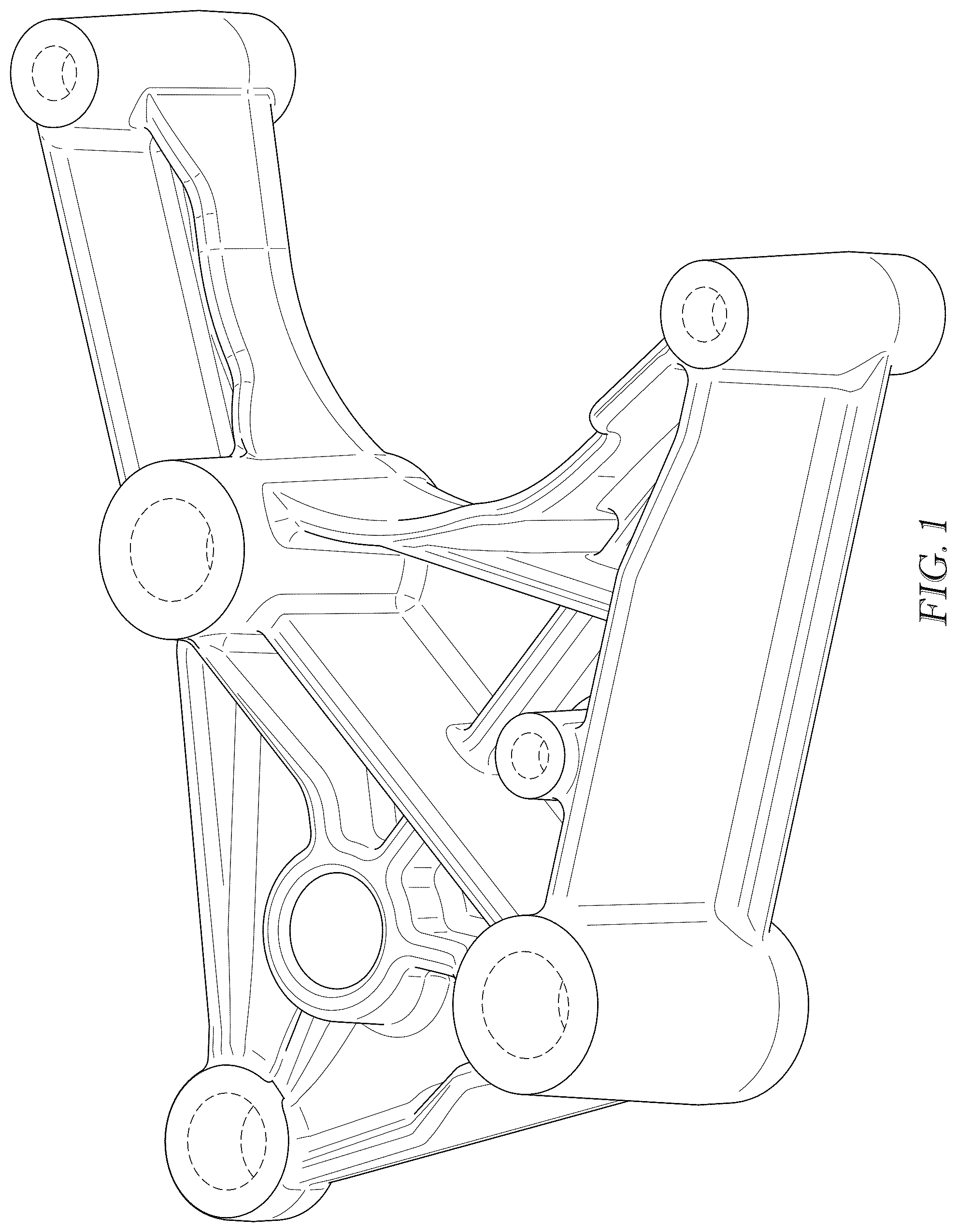 Patent USD1077862 — Air conditioning bracket — Figure 1