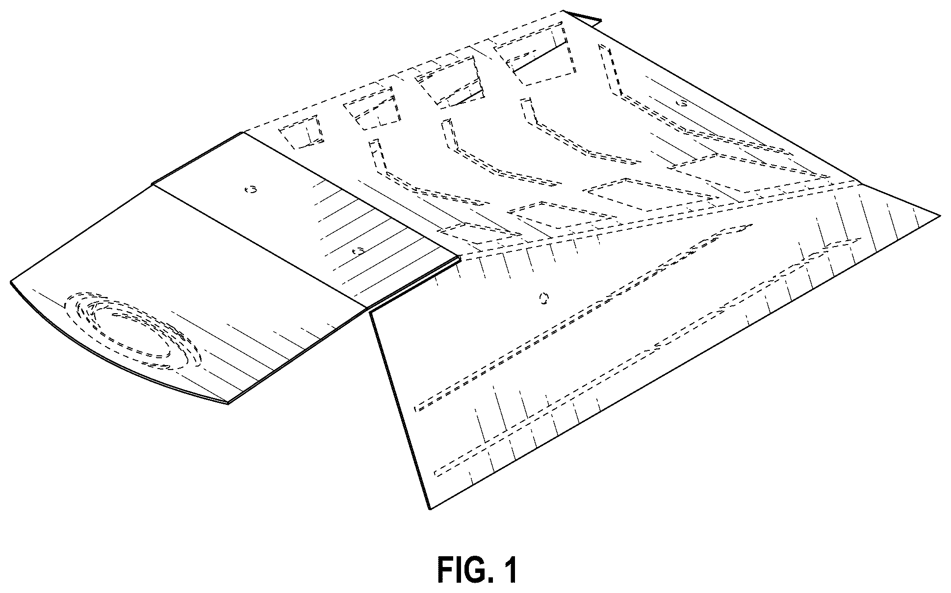 Patent USD1077863 Figure 1 – Manifold cover