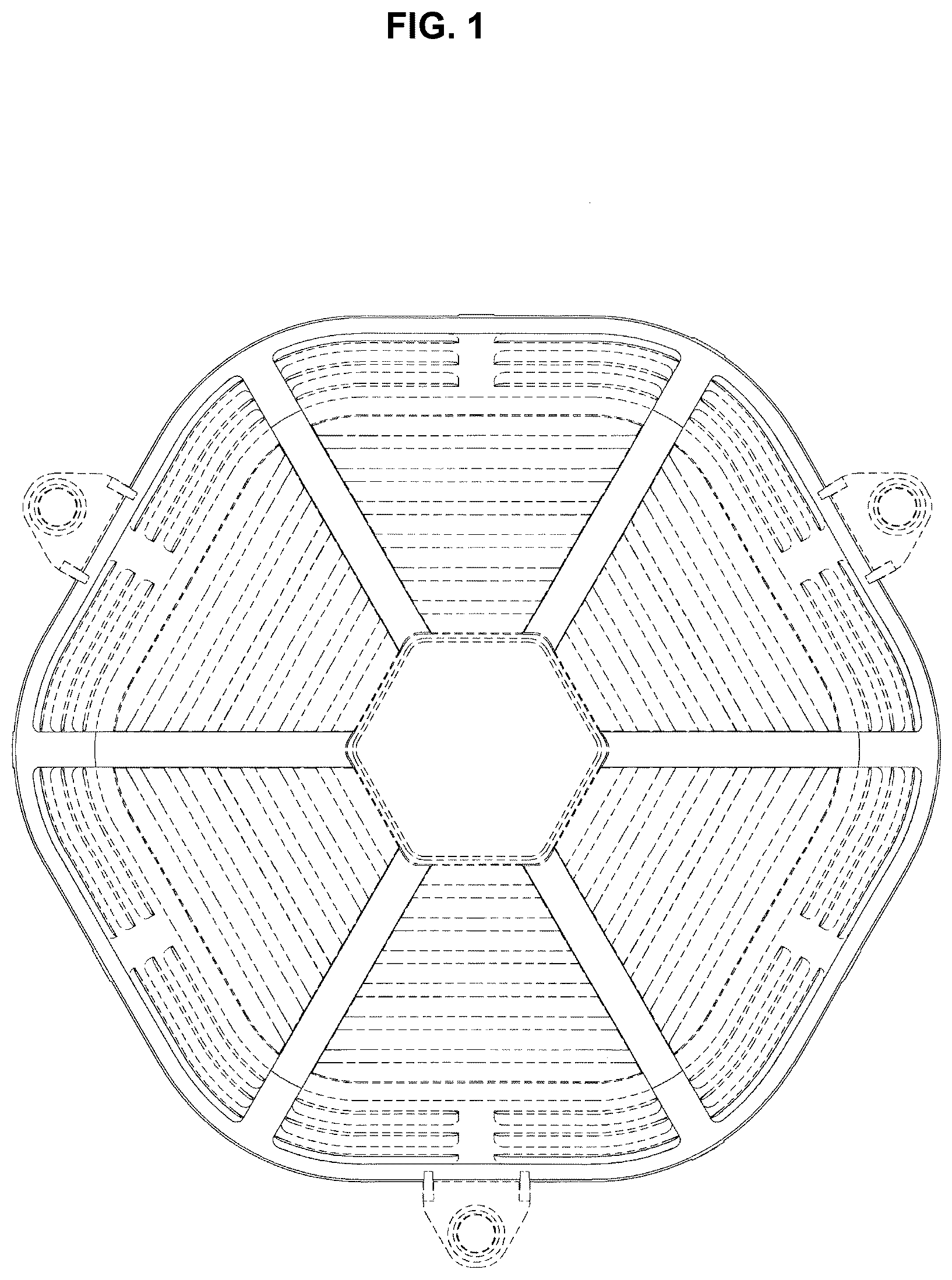 Patent USD1077864 — Screen cover for a general purpose engine — Figure 1