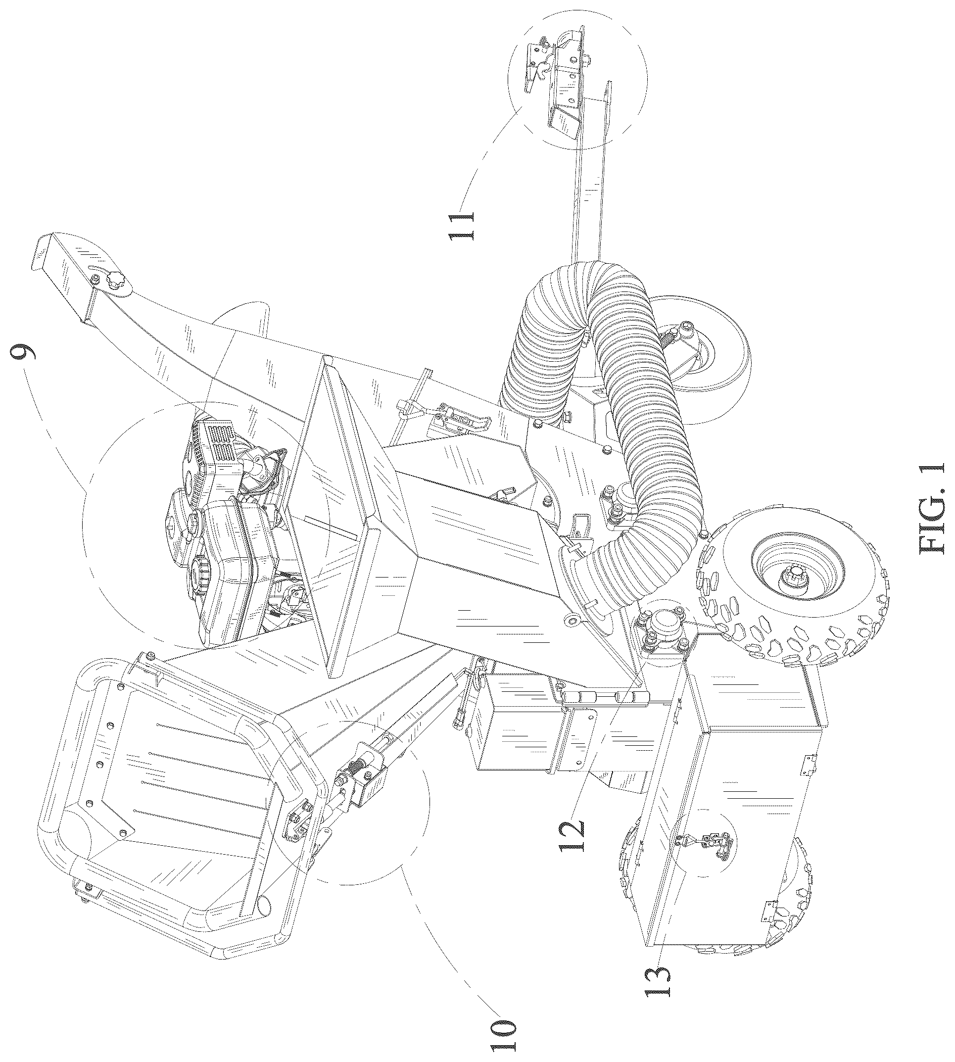 Patent USD1077867 — Wood chipper — Figure 1