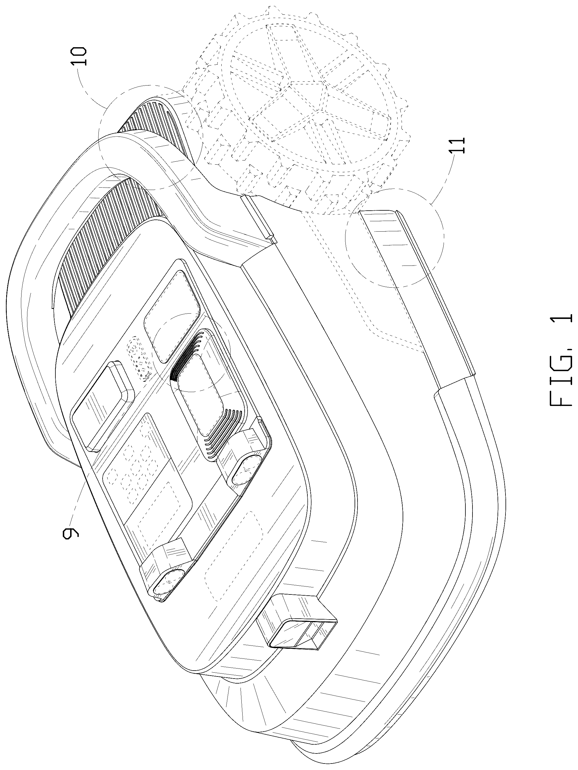 Patent USD1077868 — Robotic mower — Figure 1