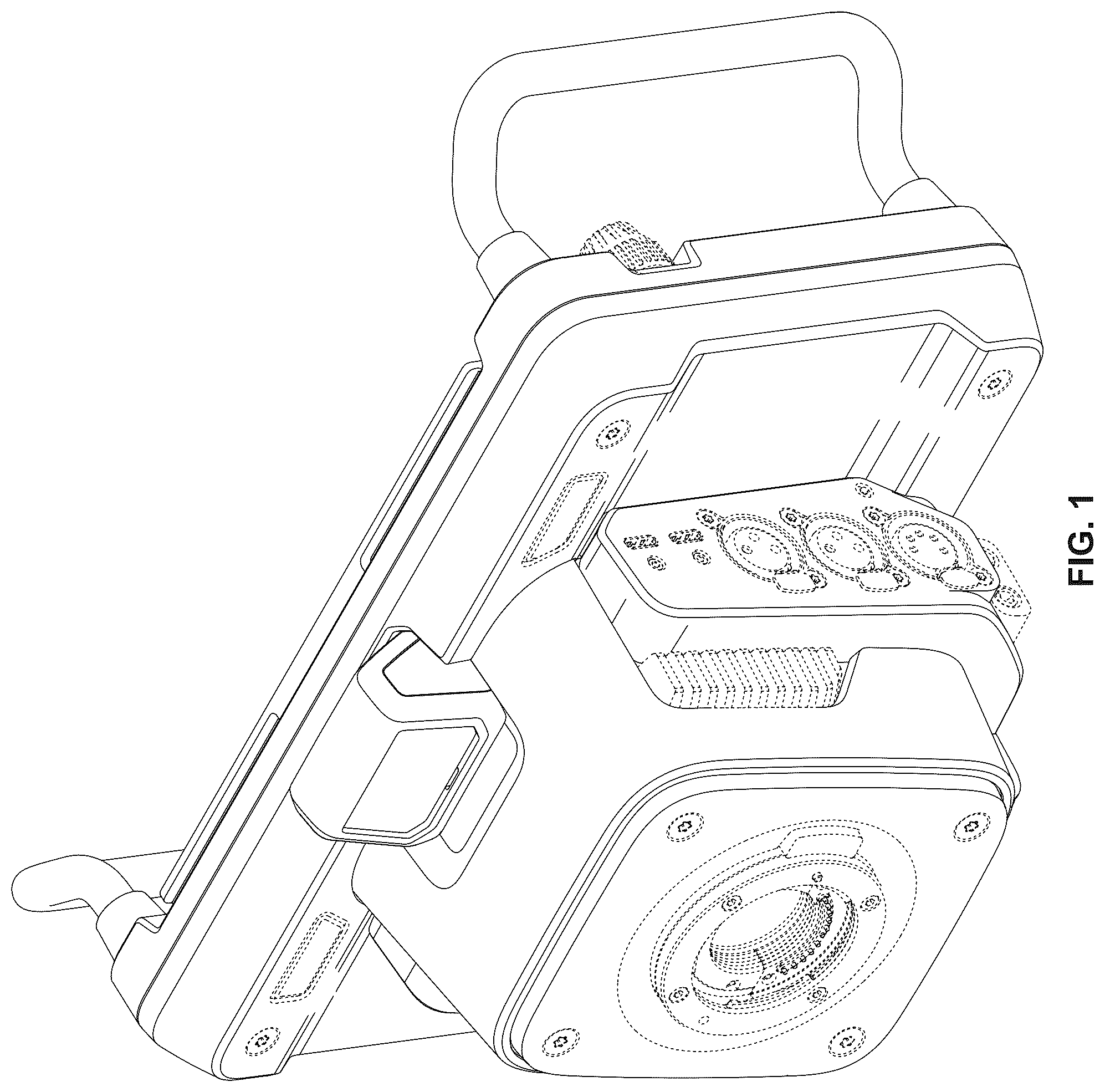 Patent USD1077887 Figure 1 – Camera