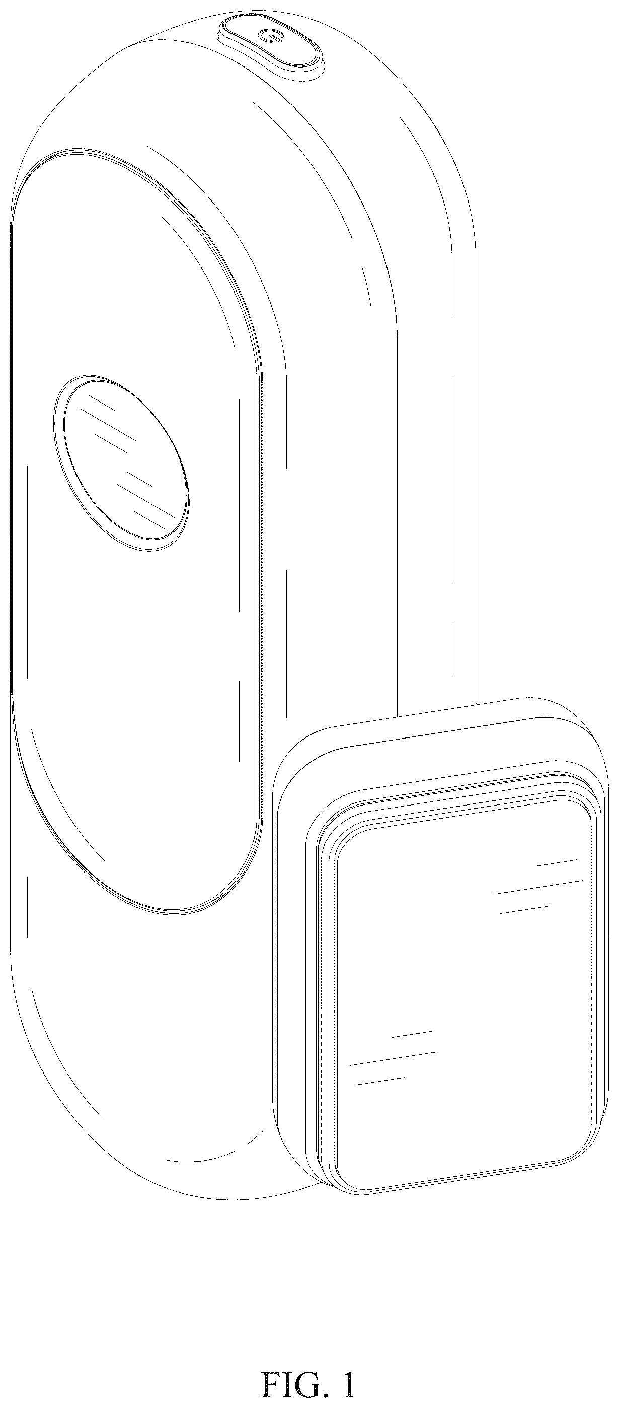 Patent USD1077888 — Dash camera — Figure 1