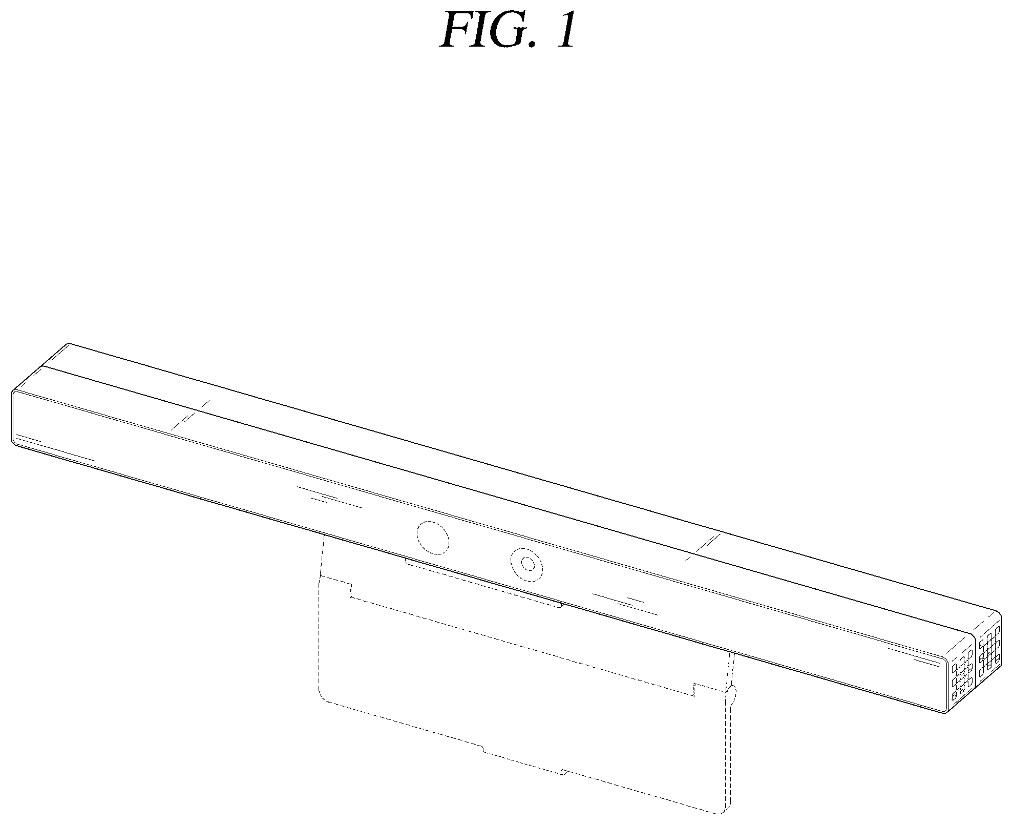 Patent USD1077889 — Camera for television receiver — Figure 1