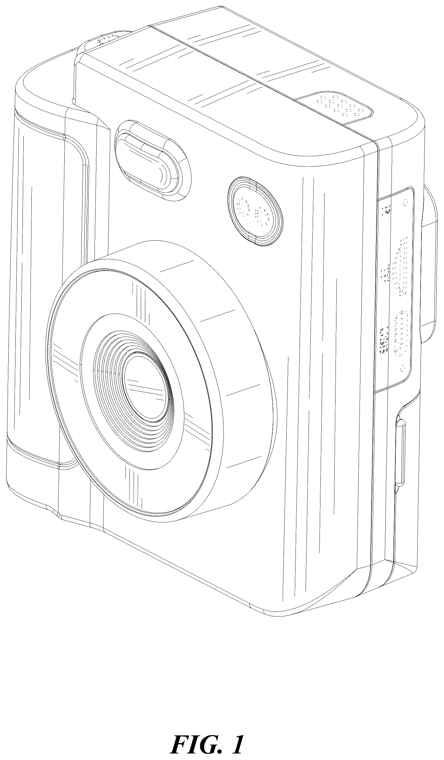 Patent USD1077890 Figure 1 – Children's camera