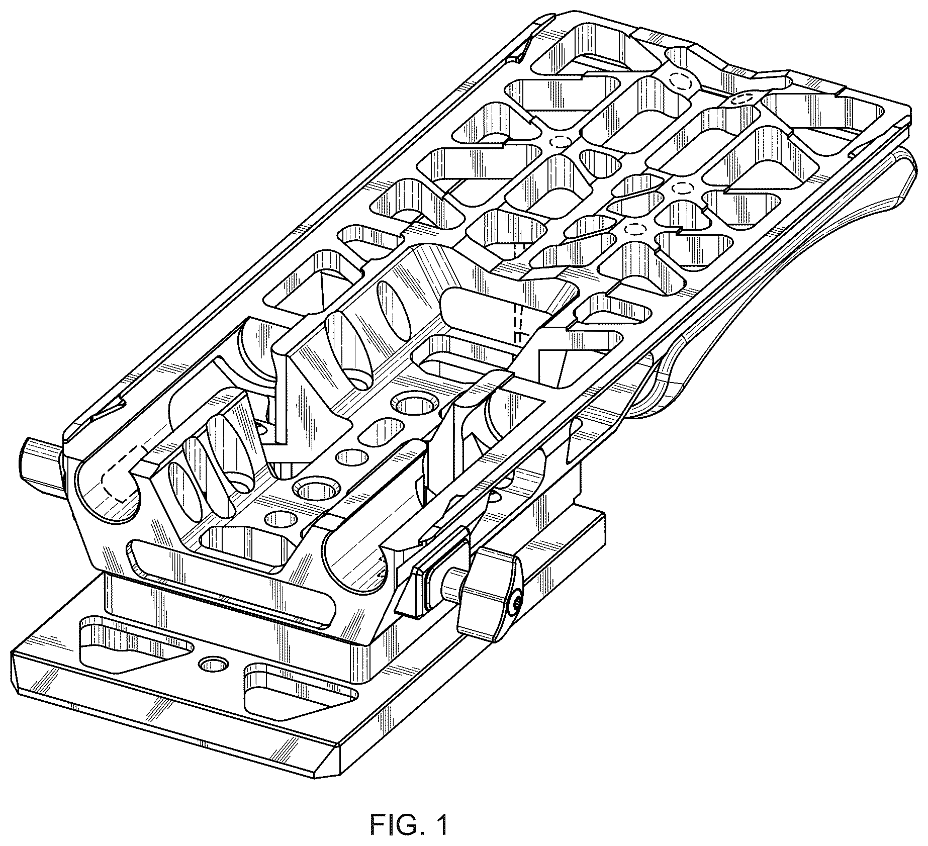Patent USD1077895 — Support plate for cameras — Figure 1