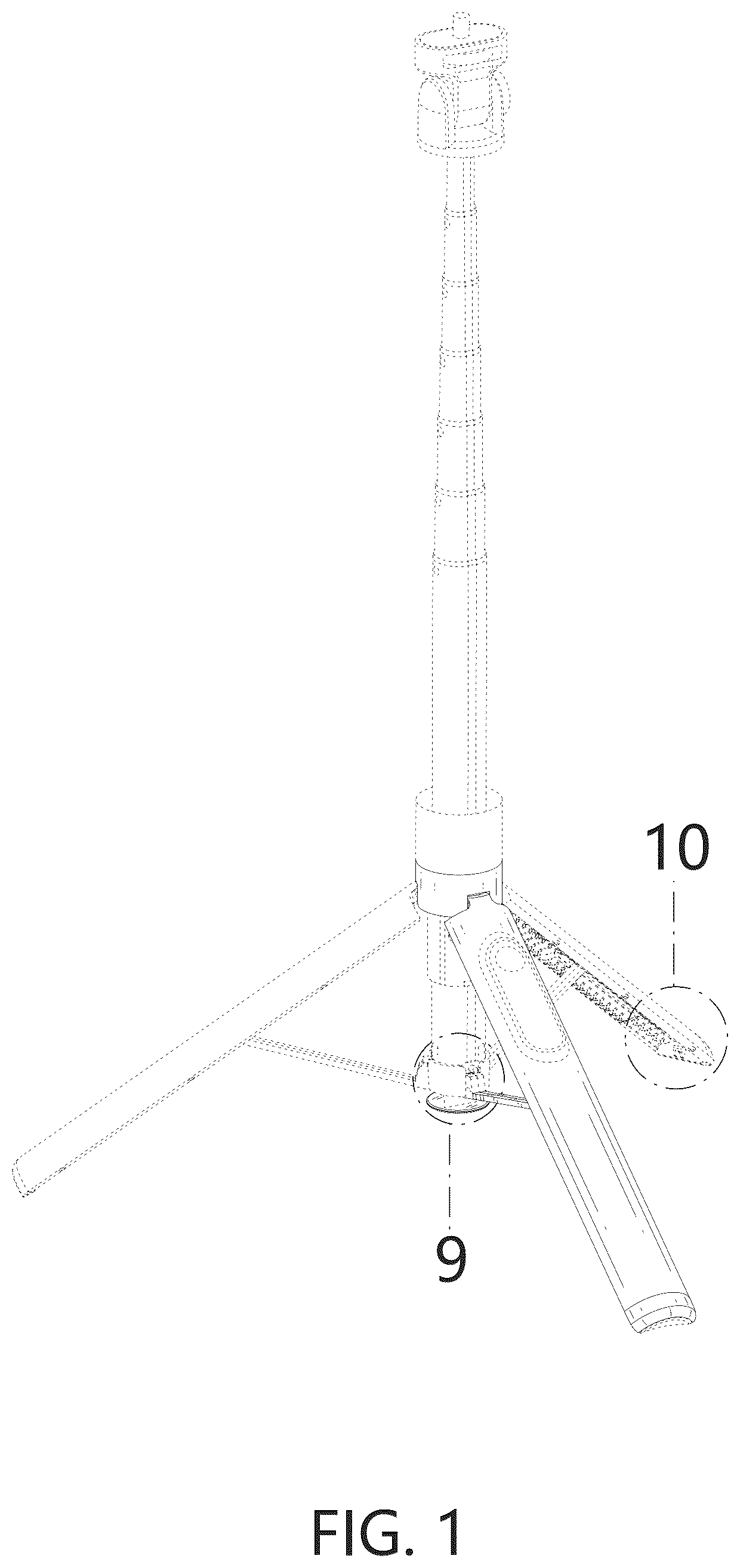 Patent USD1077897 — Tripod — Figure 1