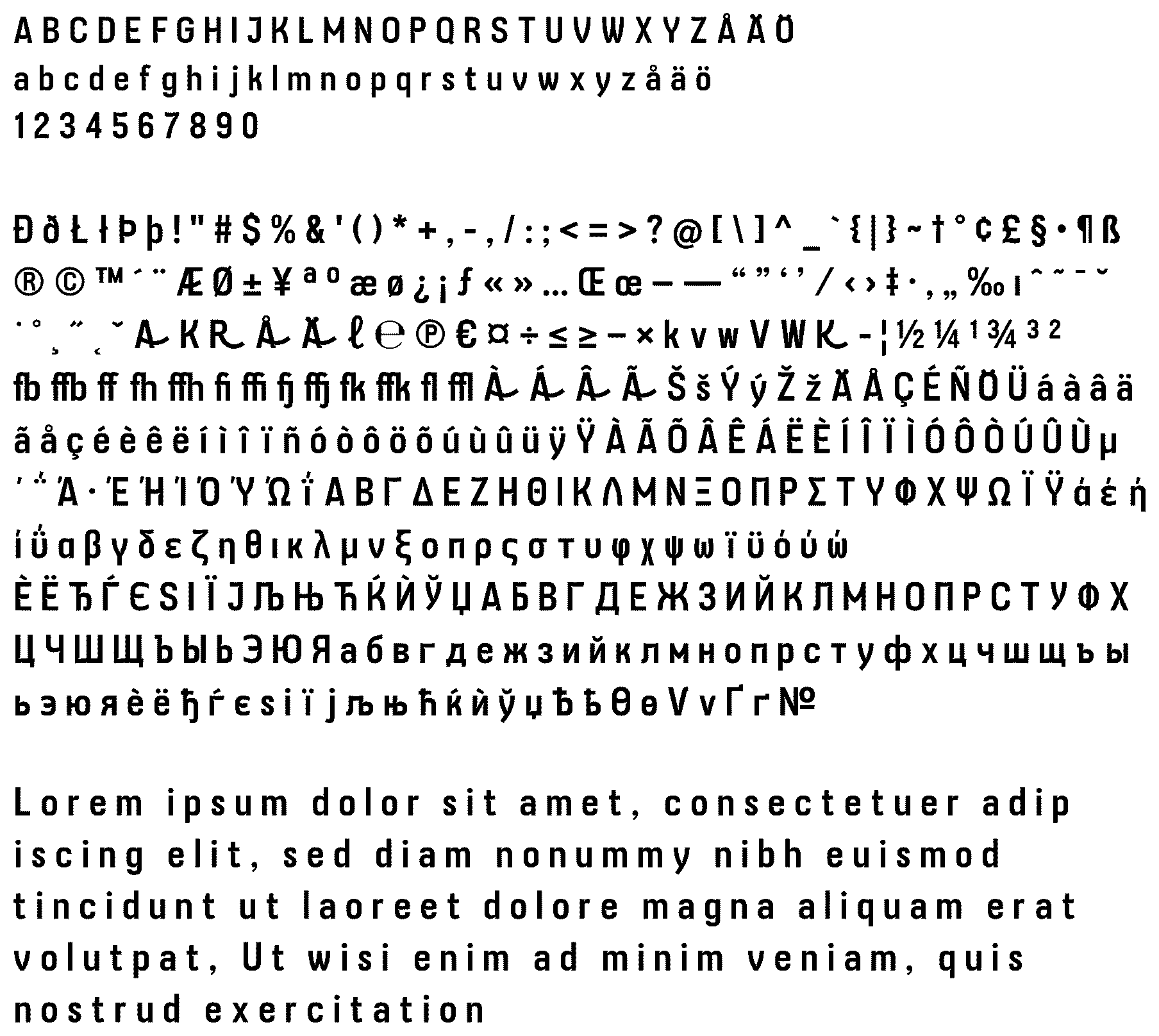 Patent USD1077904 Figure 1 – Typeface