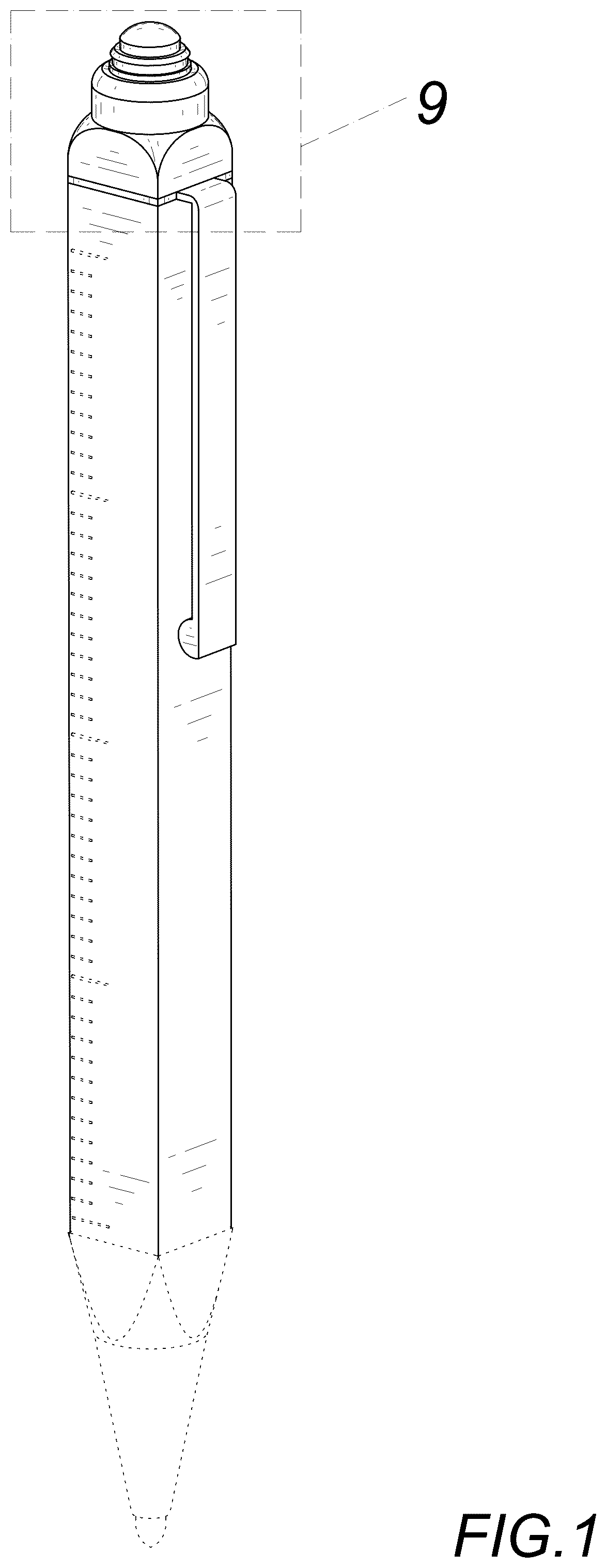 Patent USD1077908 — Multifunctional pen — Figure 1