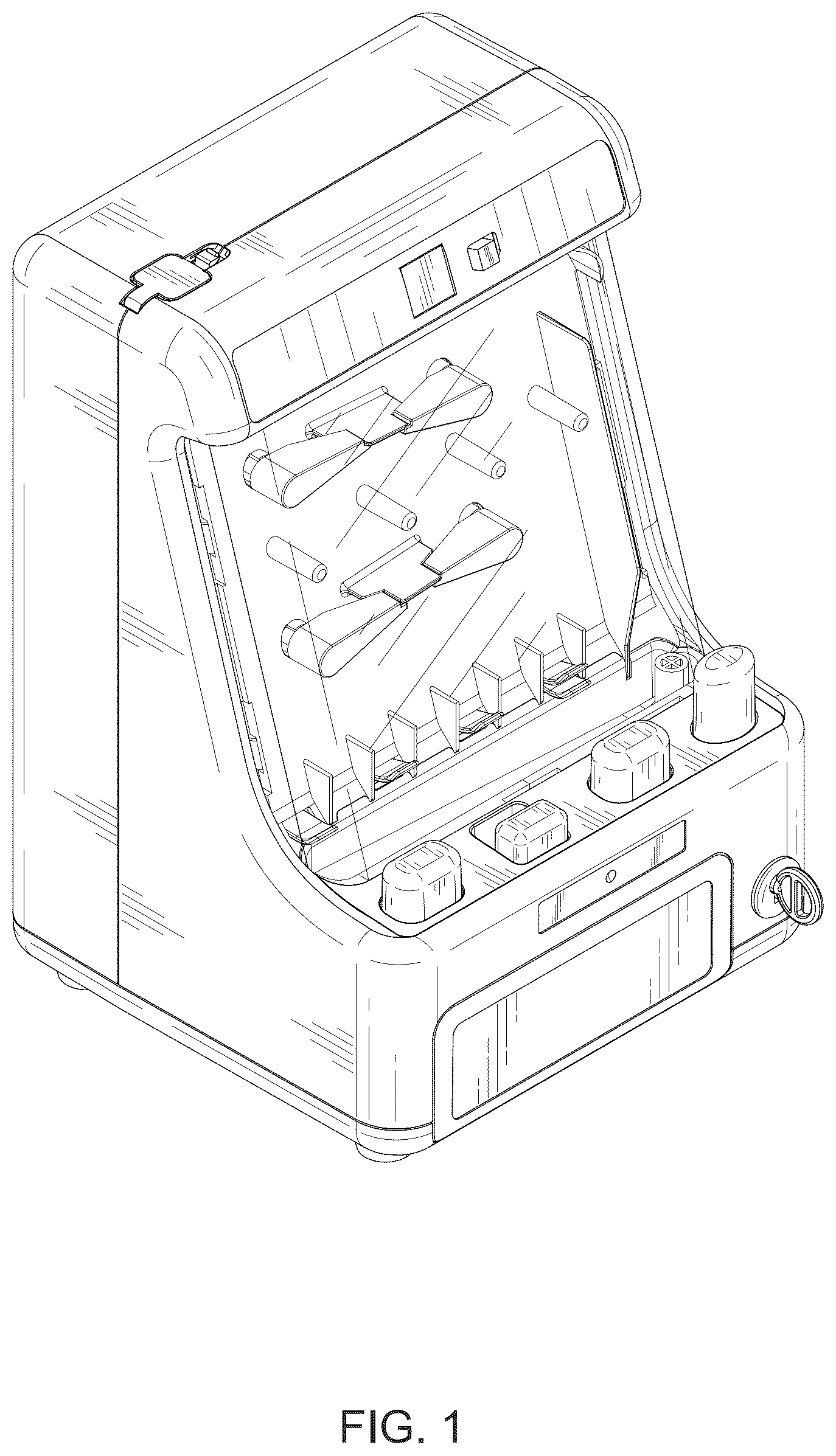 Patent USD1077914 Figure 1 – Game machine