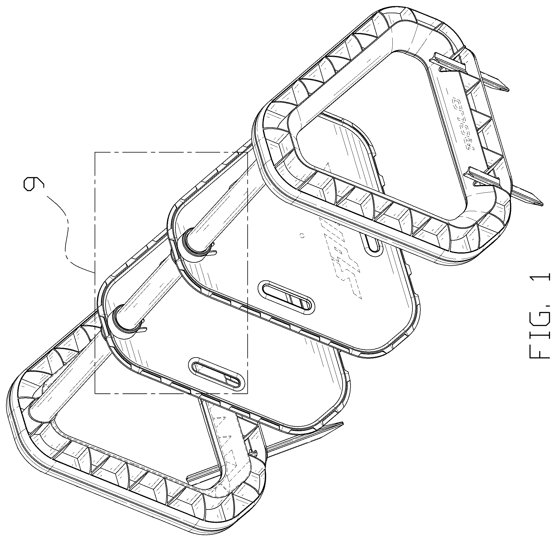 Patent USD1077922 — Rolling wheel game — Figure 1