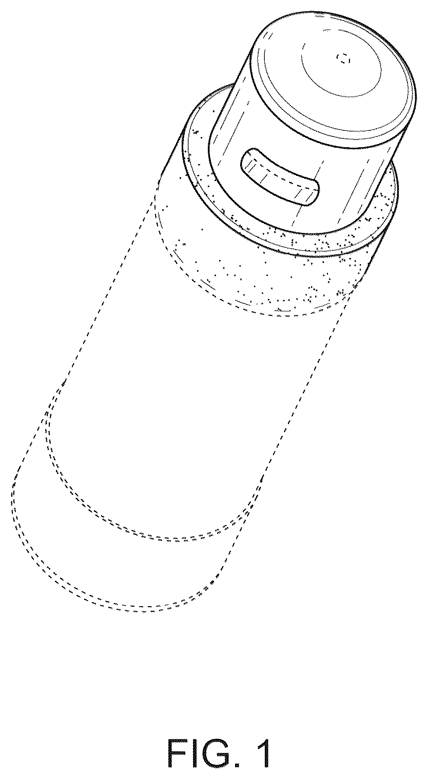 Patent USD1077925 — Foam dart with cap — Figure 1