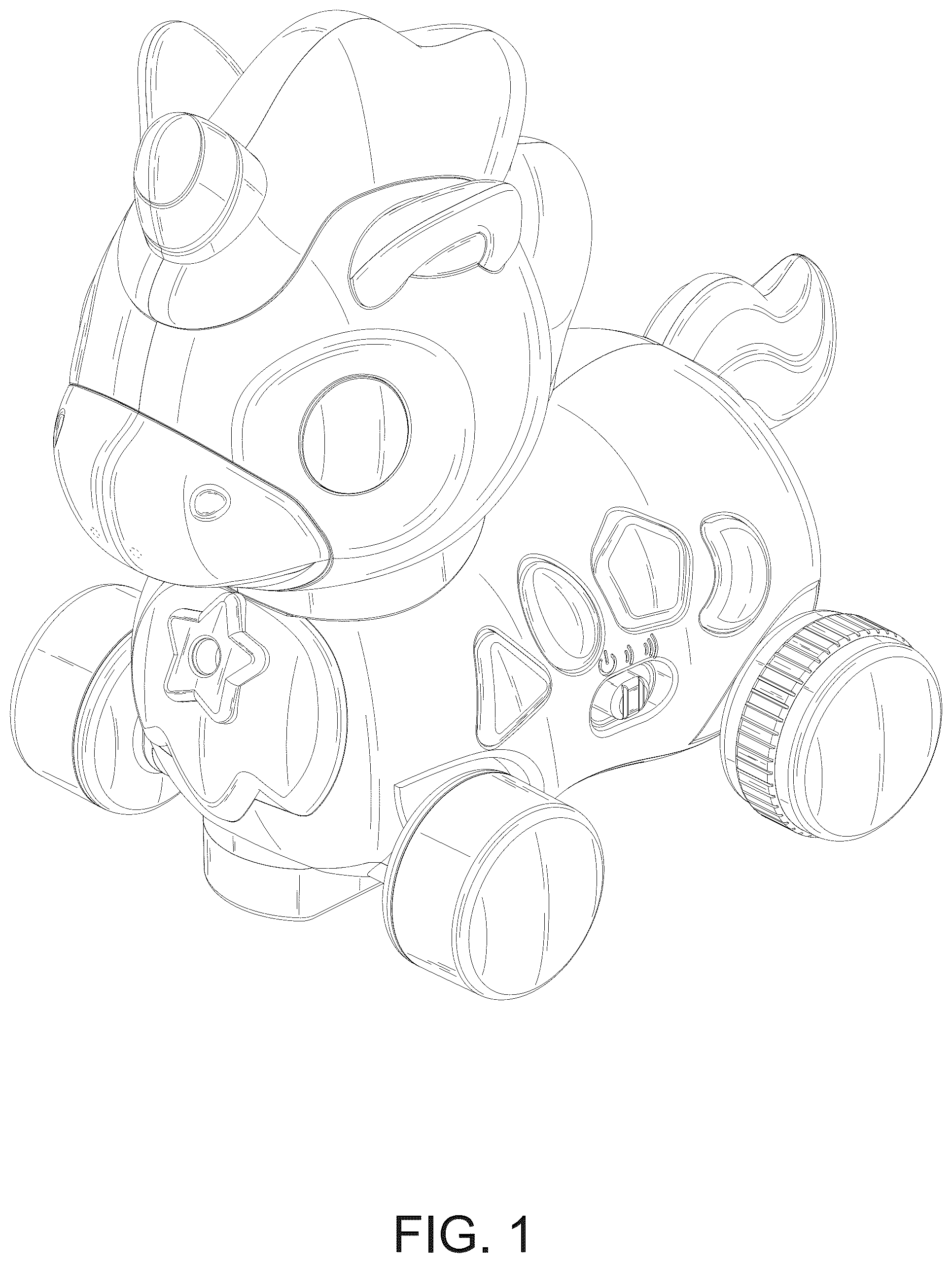 Patent USD1077927 — Toy car — Figure 1