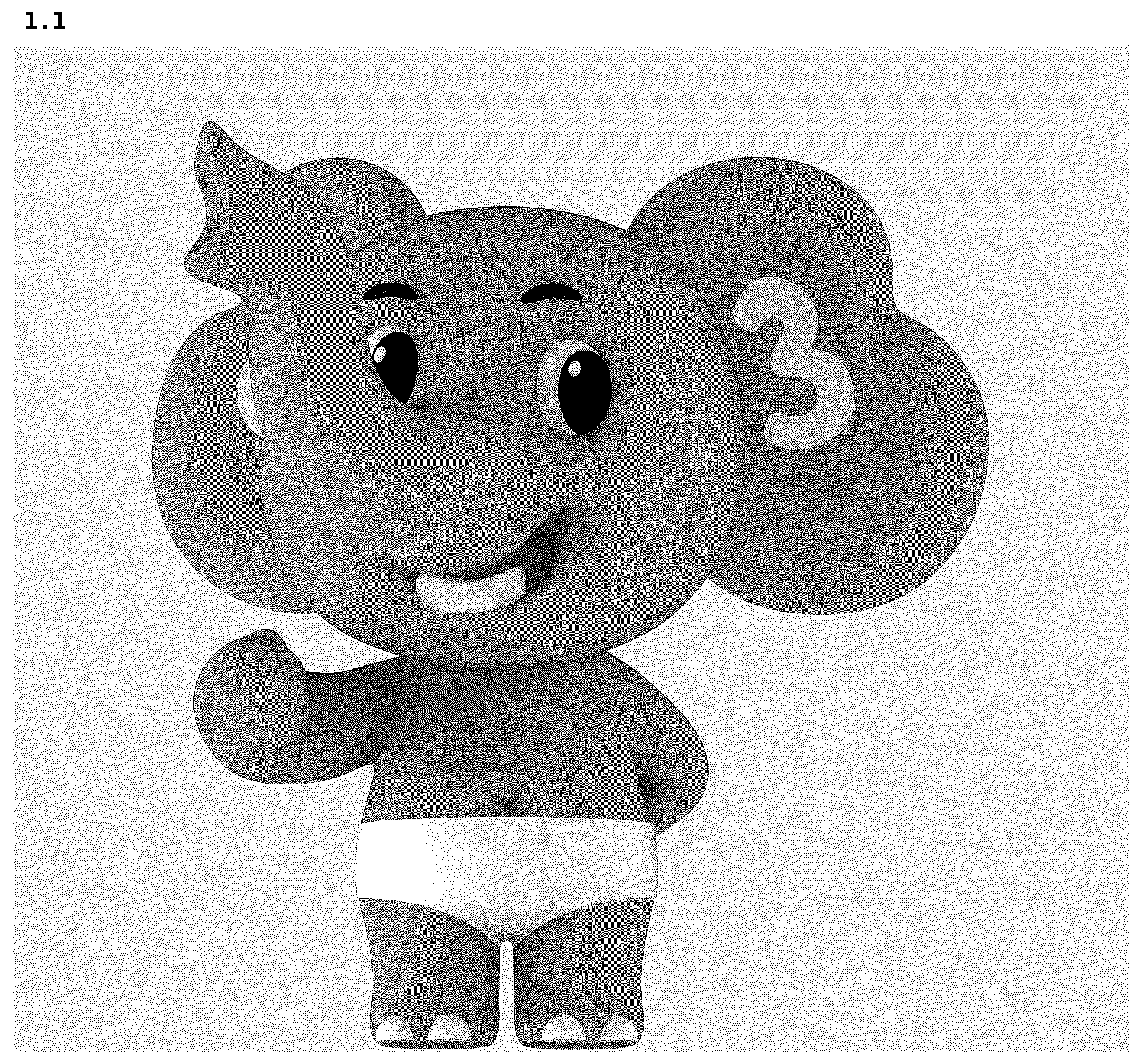 Patent USD1077945 Figure 1 – Toy cartoon figure