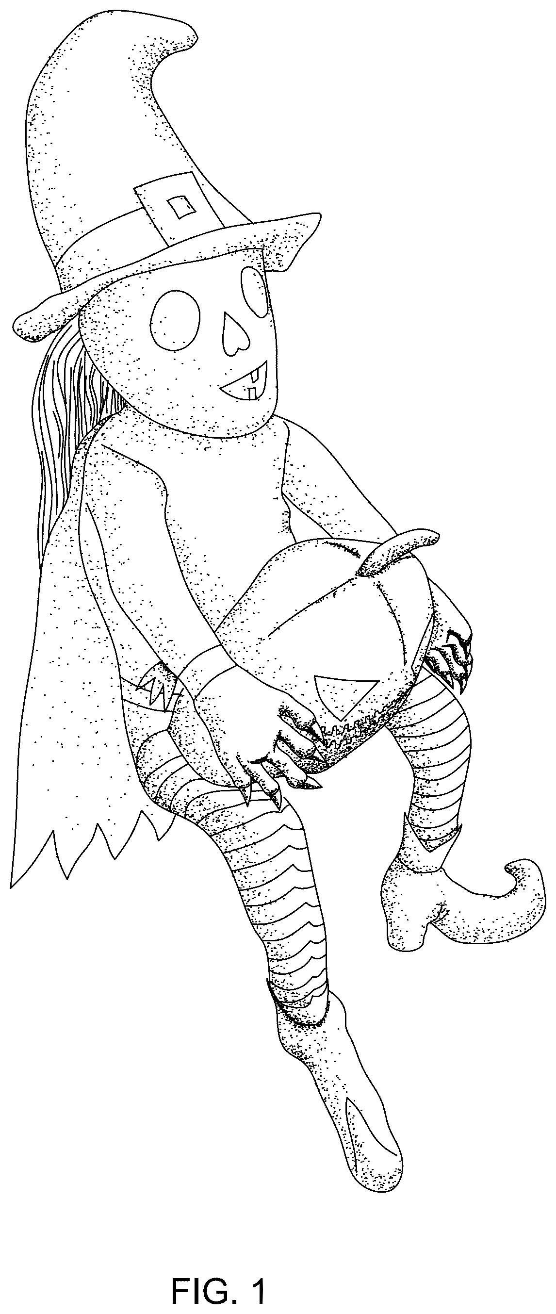 Patent USD1077947 — Cuddle ghost toy — Figure 1