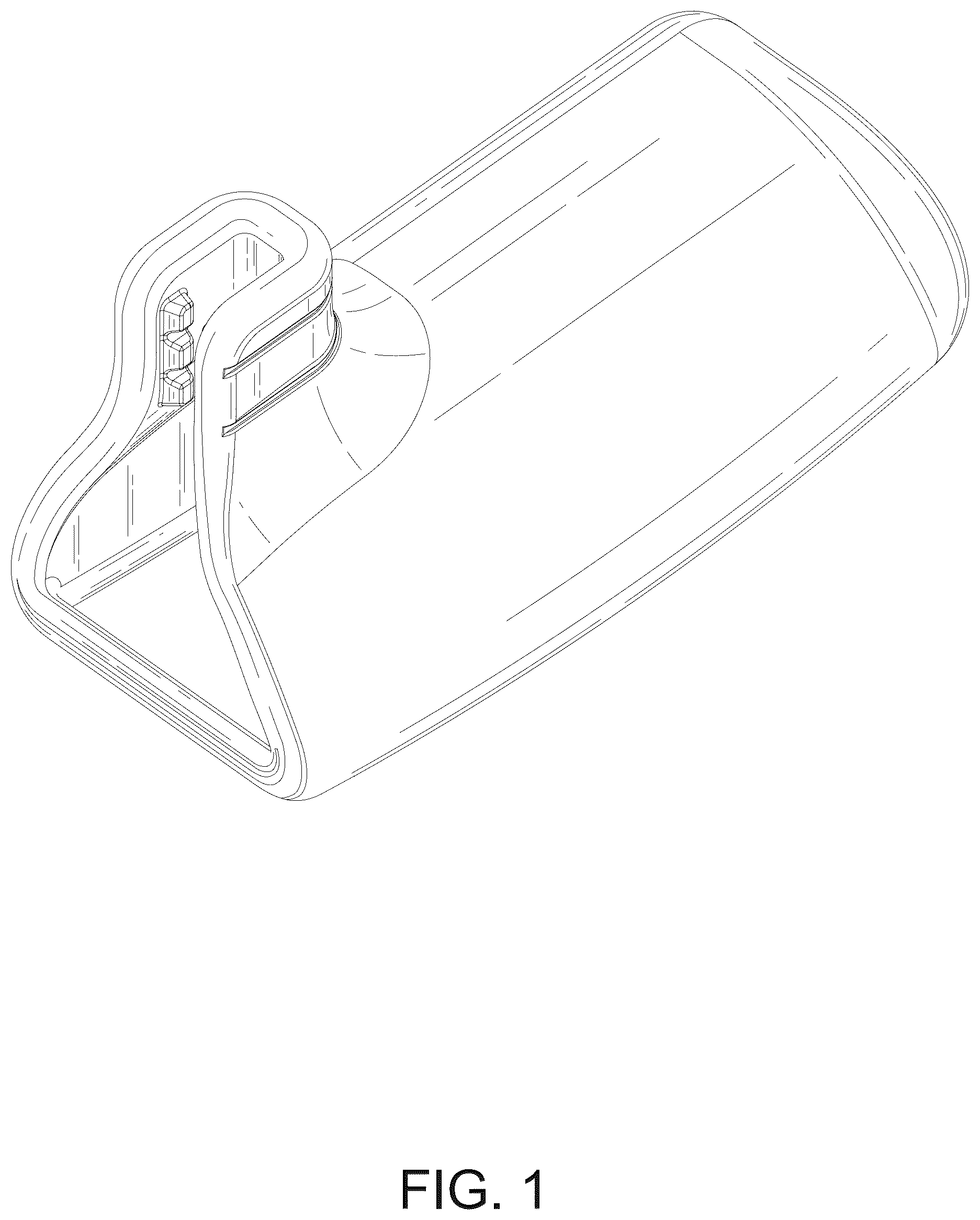 Patent USD1077955 Figure 1 – Golf putter head cover
