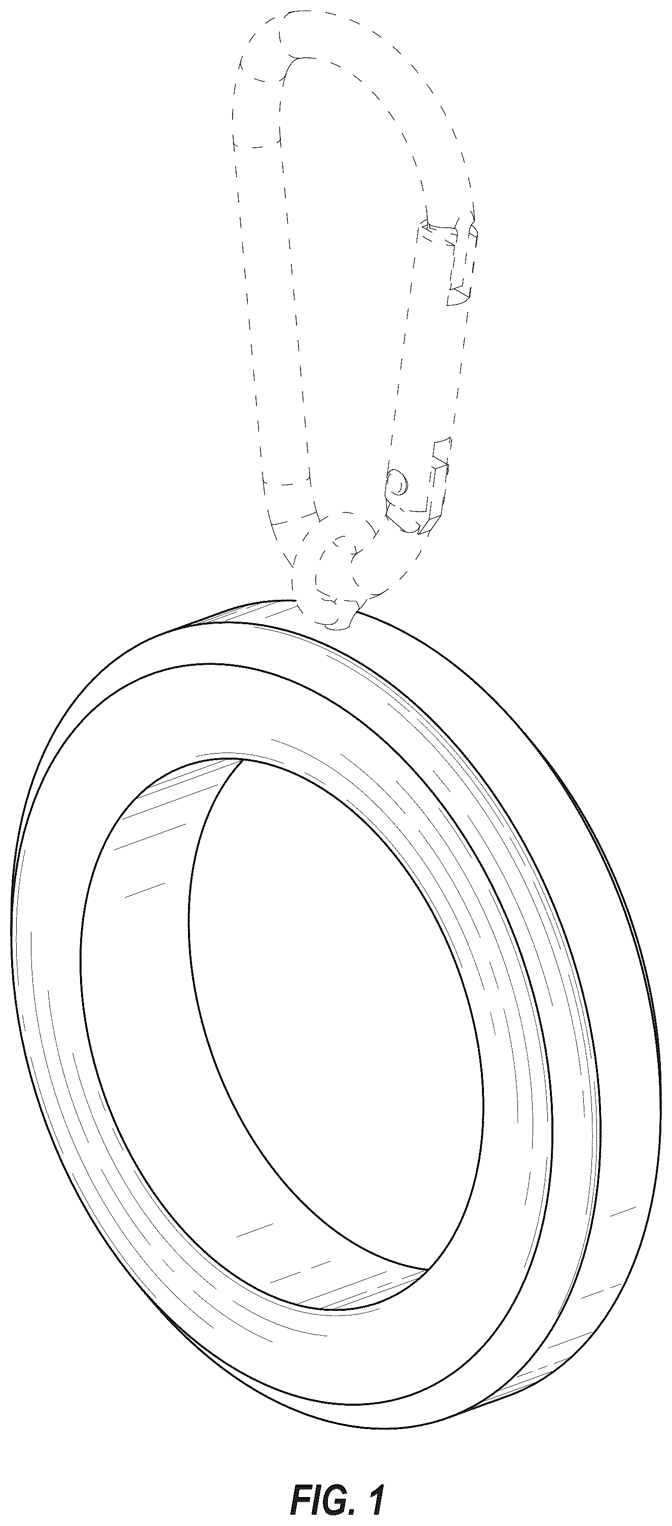 Patent USD1077957 — Golf ball roundness gauge — Figure 1
