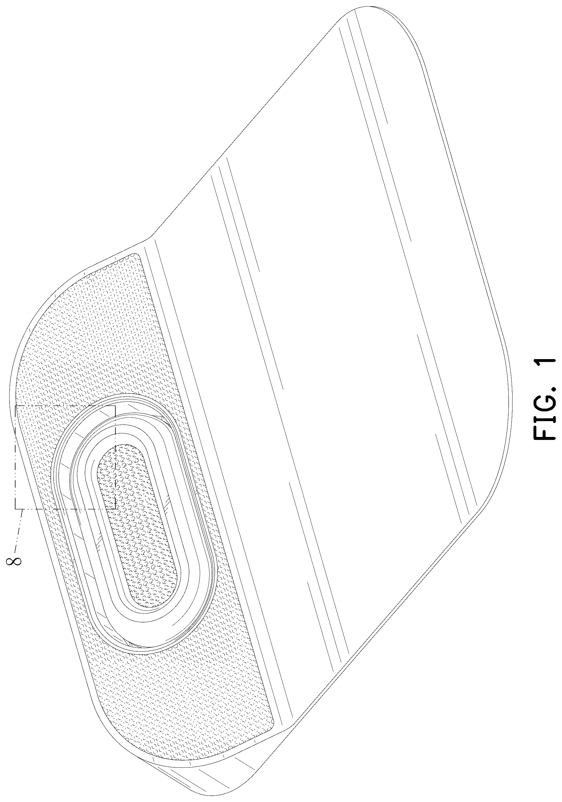 Patent USD1077983 — Mouse pad — Figure 1