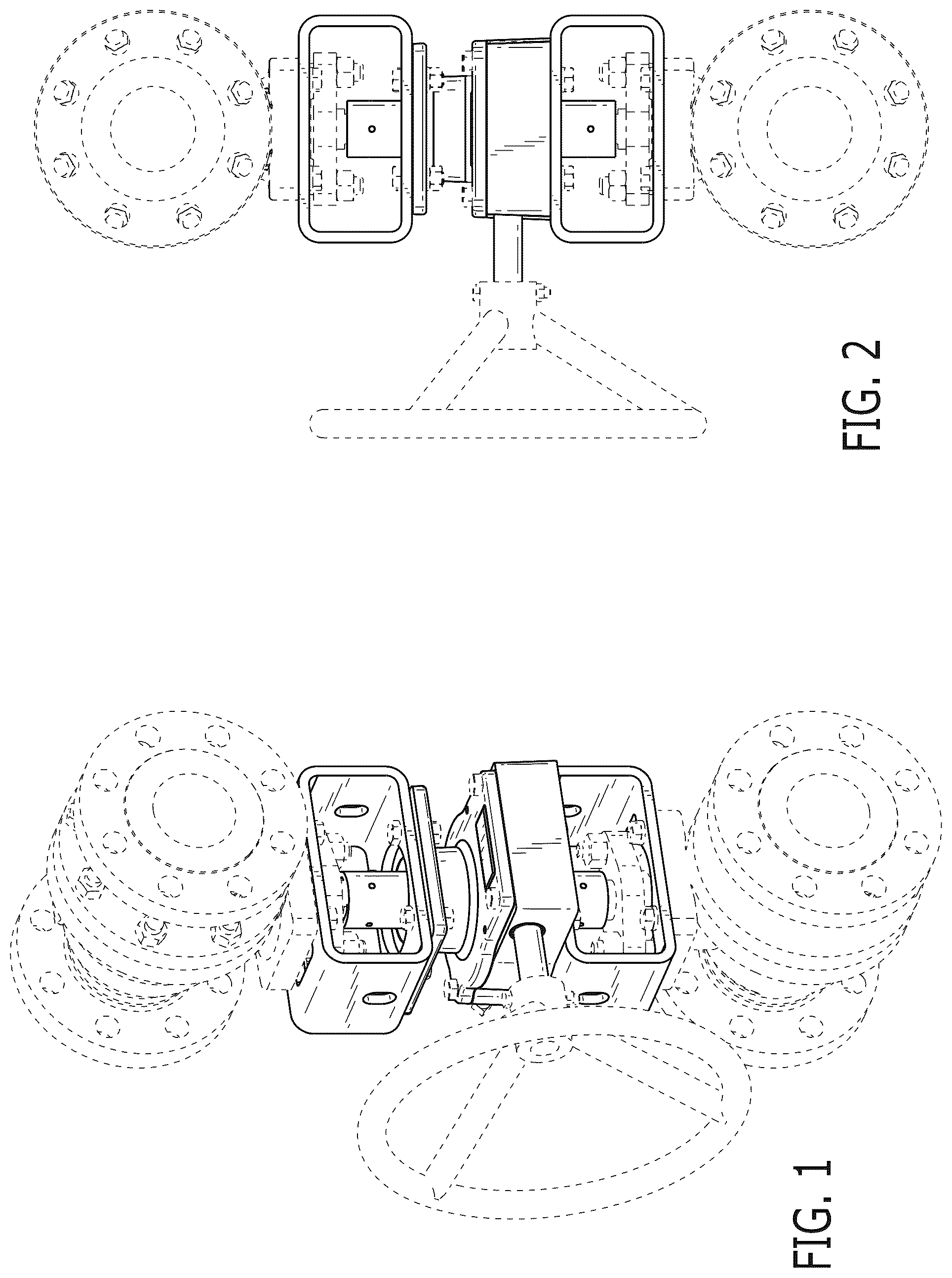 Patent USD1077984 — Tandem mount valve assembly — Figure 1