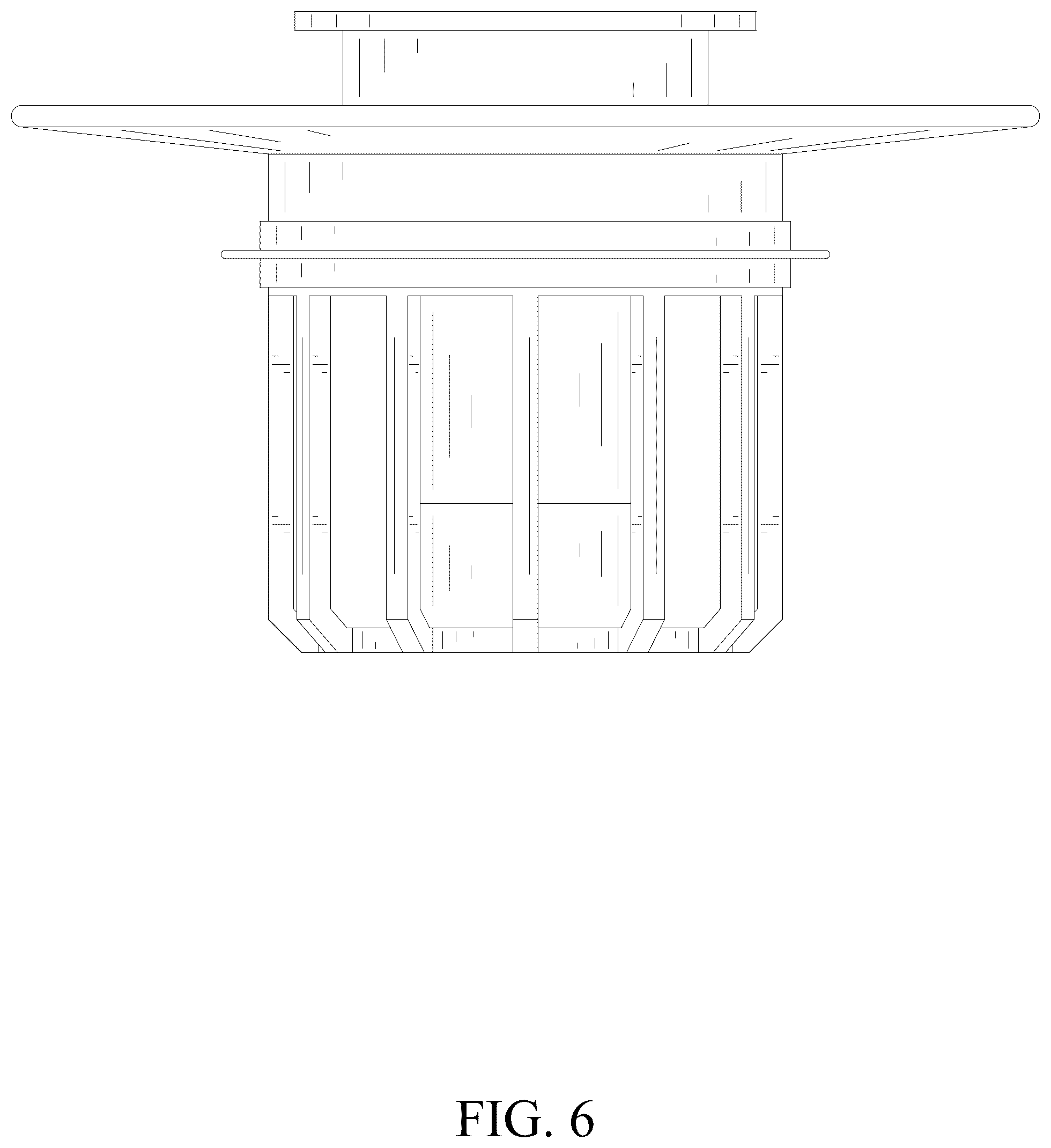 Patent USD1077991 Figure 6 – Bathroom bathtub plug
