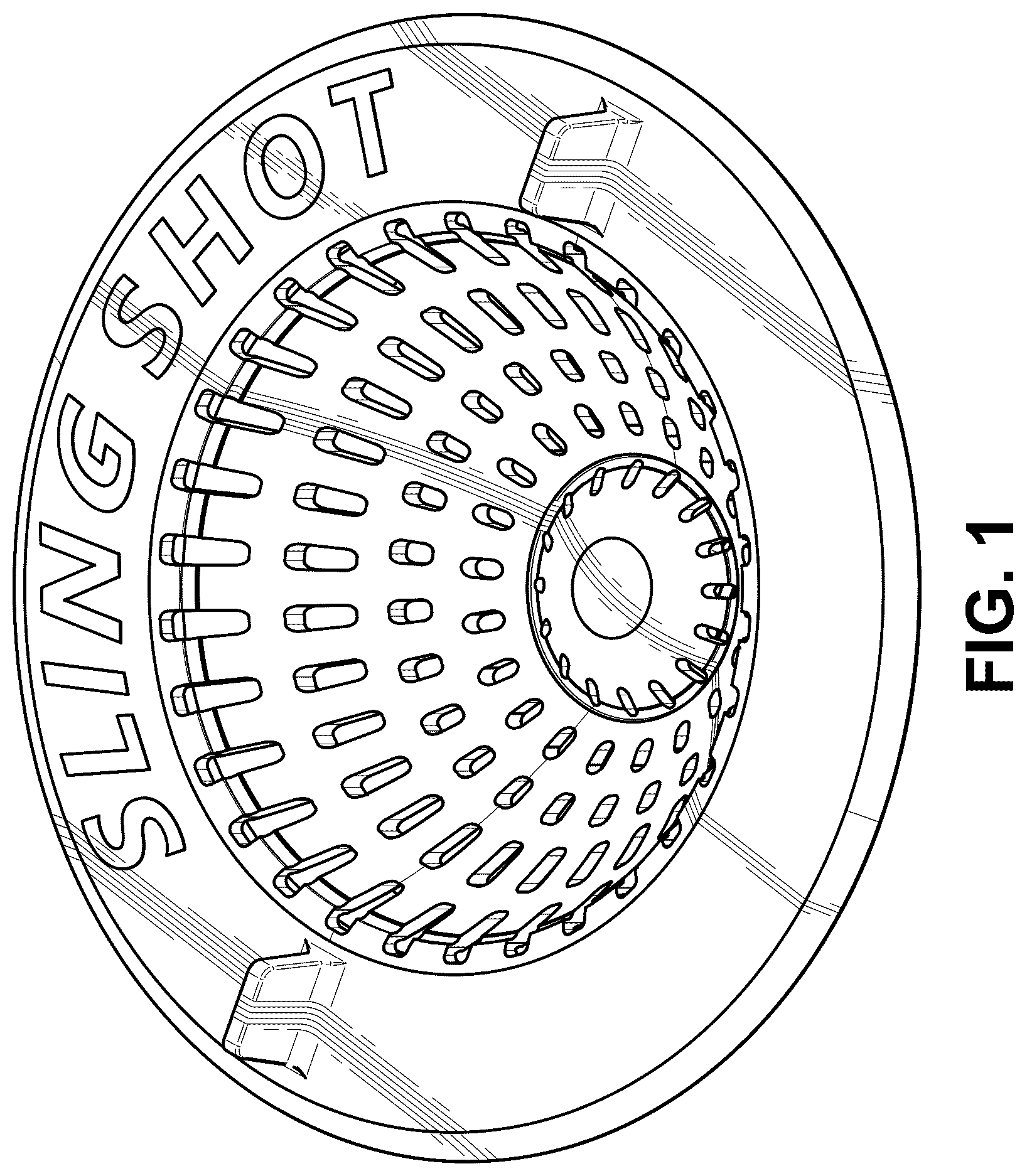 Patent USD1077992 Figure 1 – Drain strainer