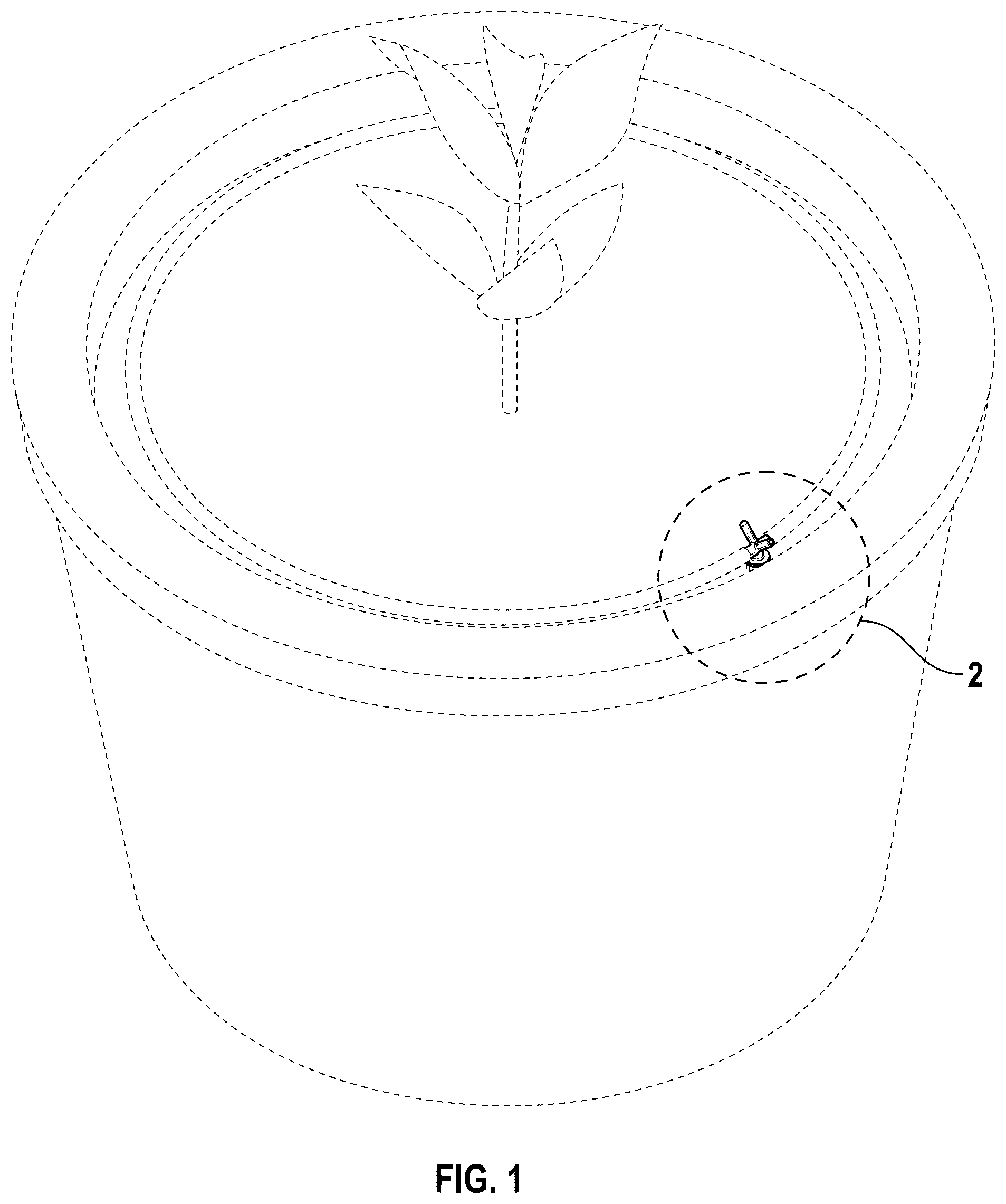 Patent USD1077994 — Tee fitting of a tubing ring — Figure 1