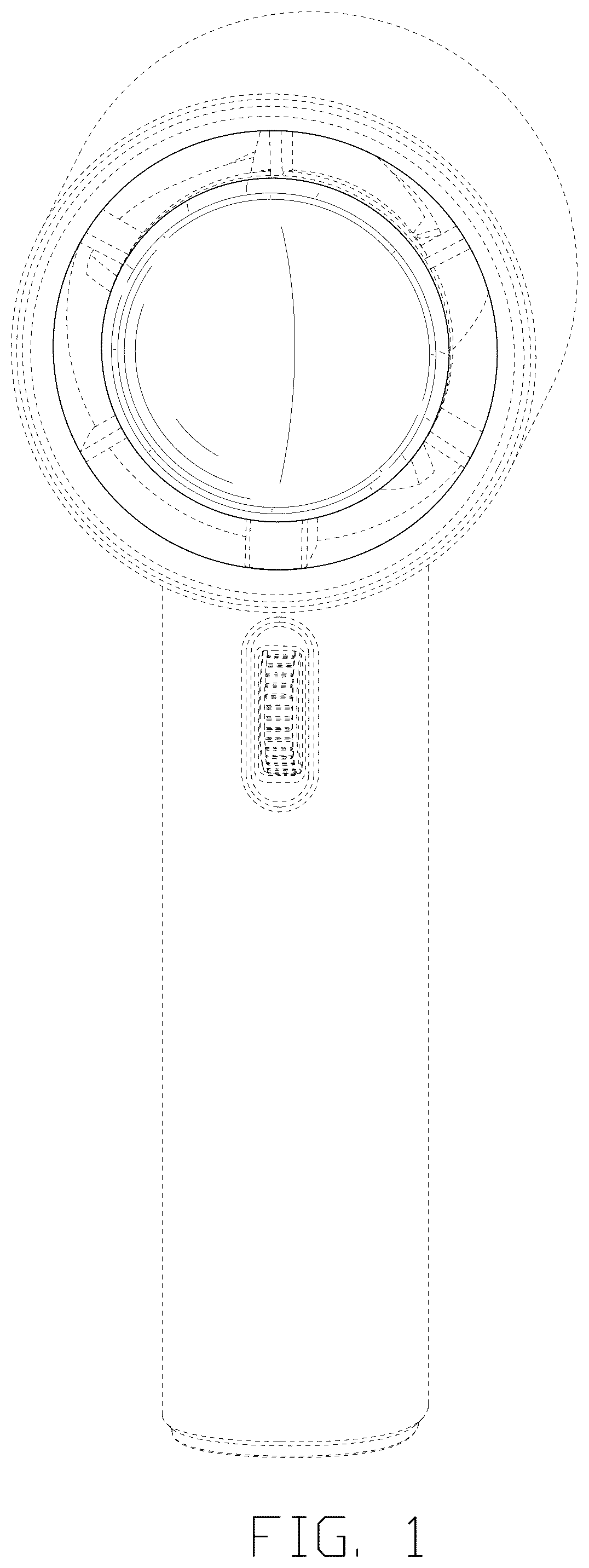 Patent USD1078019 Figure 1 – Portable fan