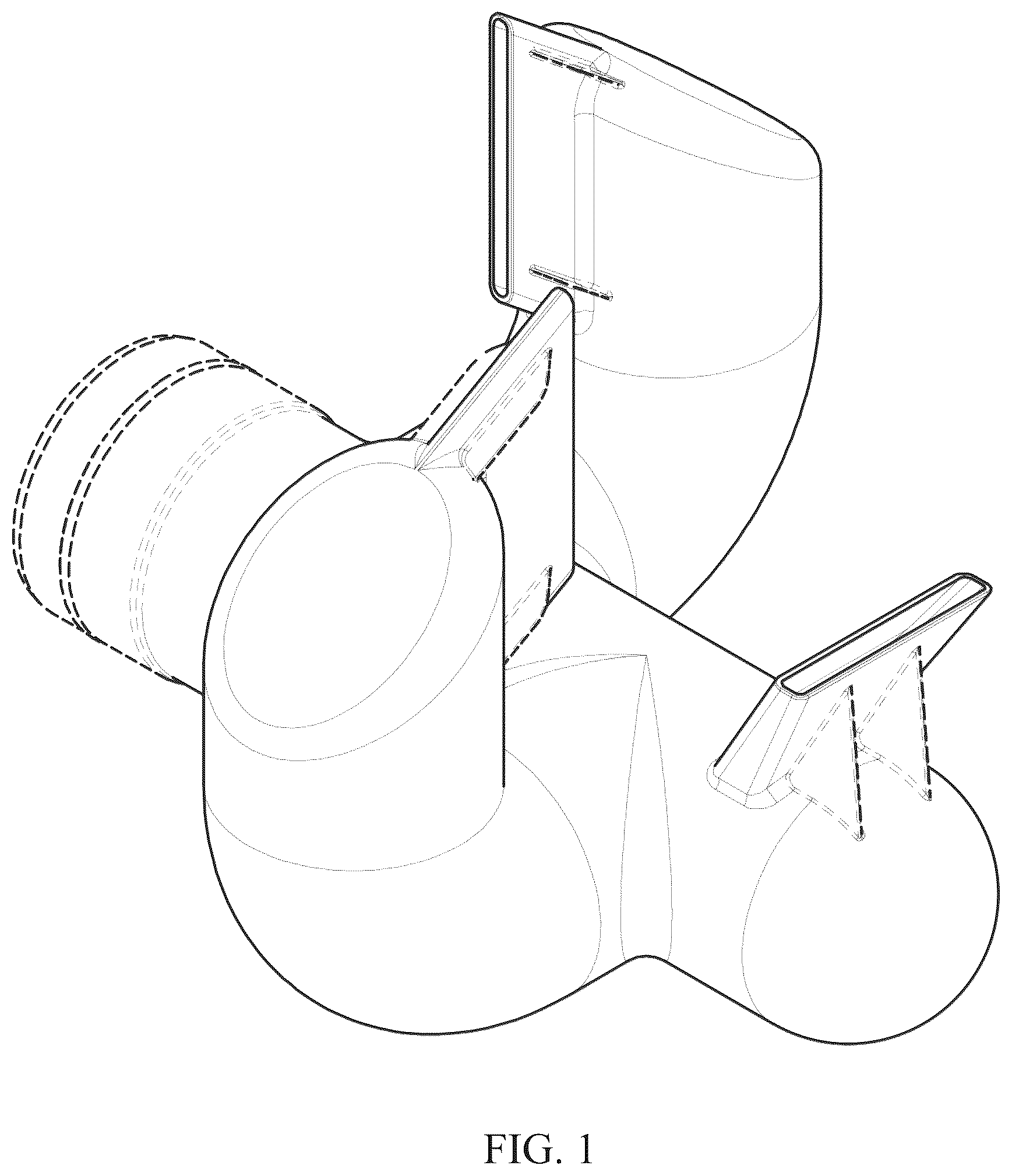 Patent USD1078021 — Air curtain diffuser — Figure 1