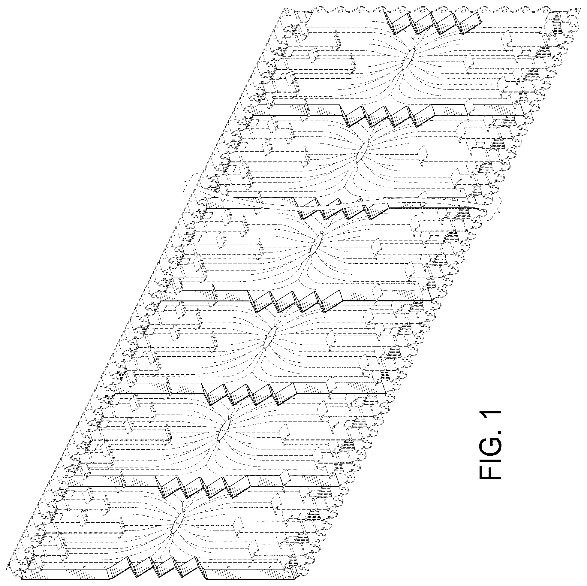 Patent USD1078024 Figure 1 – Ridge vent