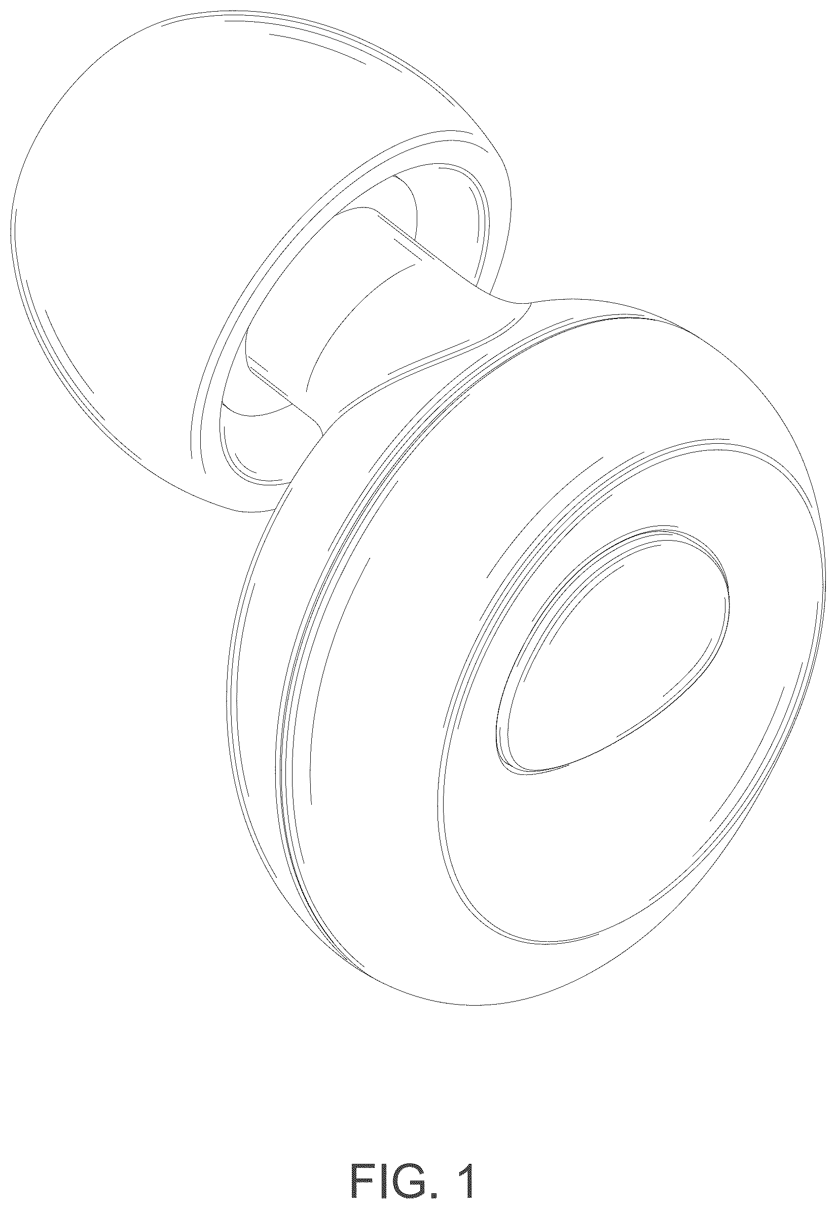 Patent USD1078028 — Noise canceling earplug — Figure 1