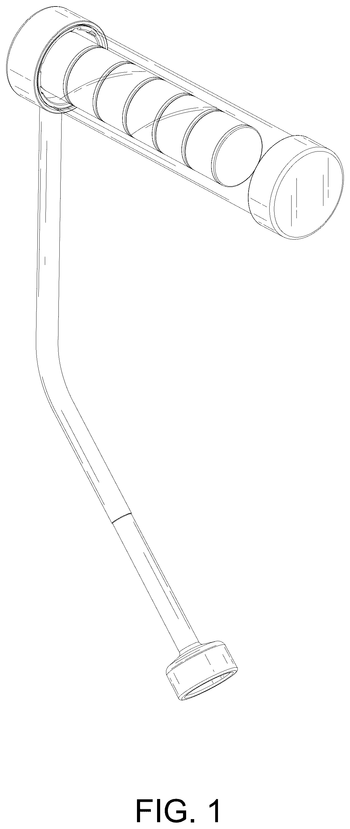 Patent USD1078031 — Breathing training device — Figure 1