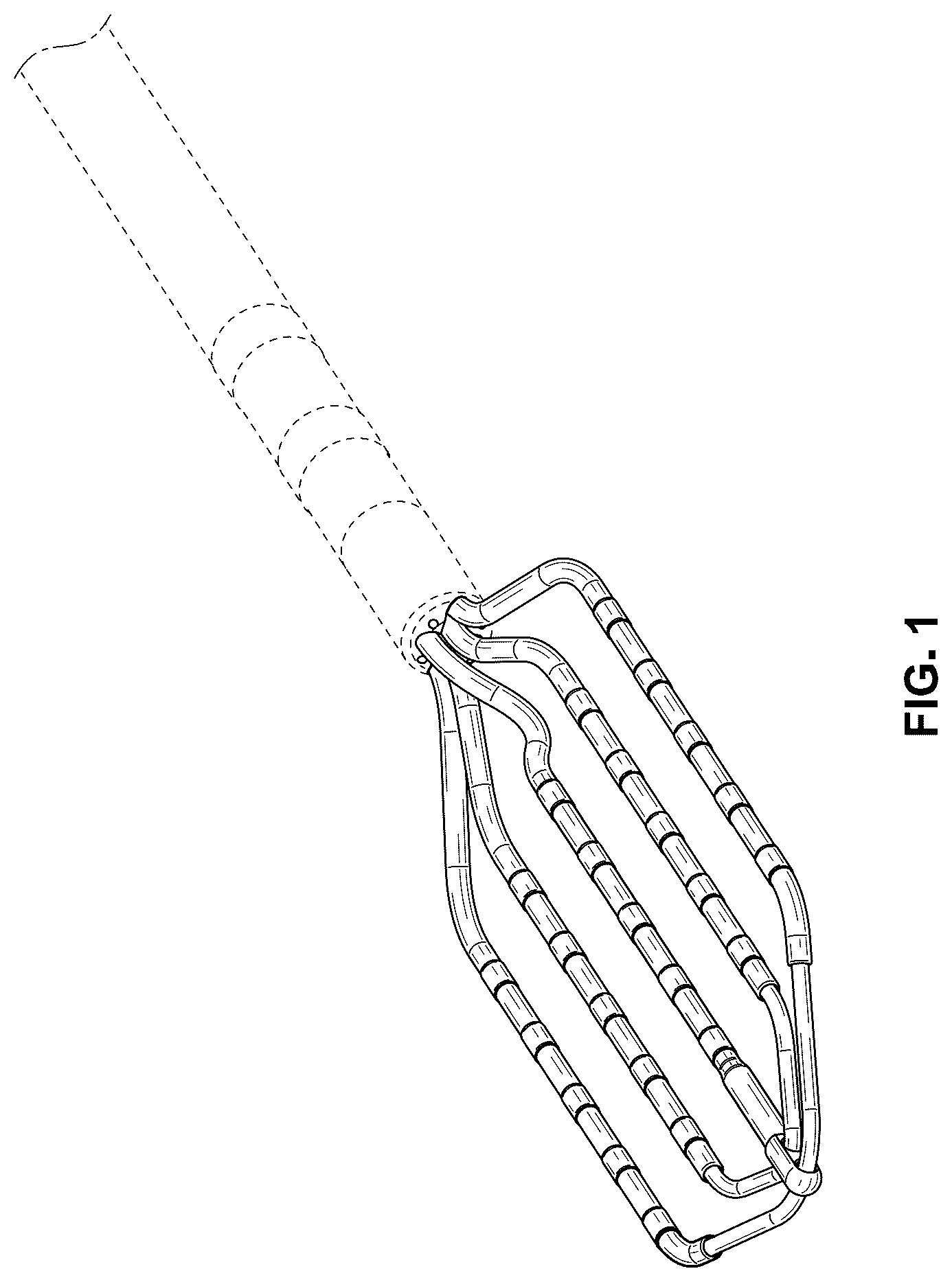 Patent USD1078039 — High density catheter tip — Figure 1
