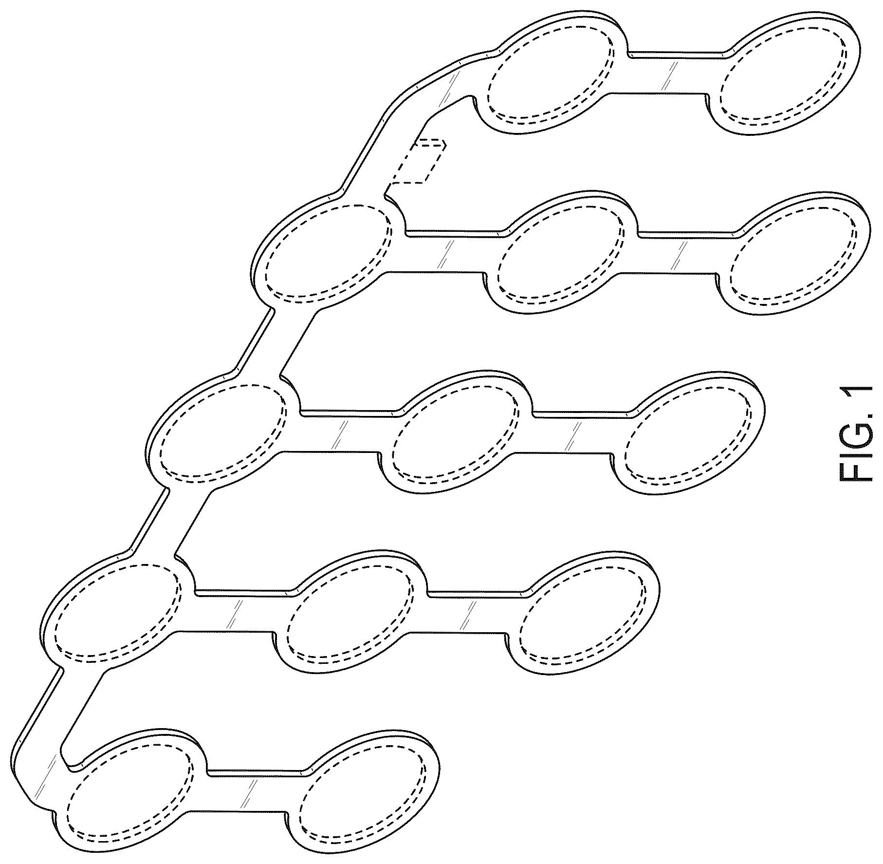 Patent USD1078050 — Electrode array — Figure 1