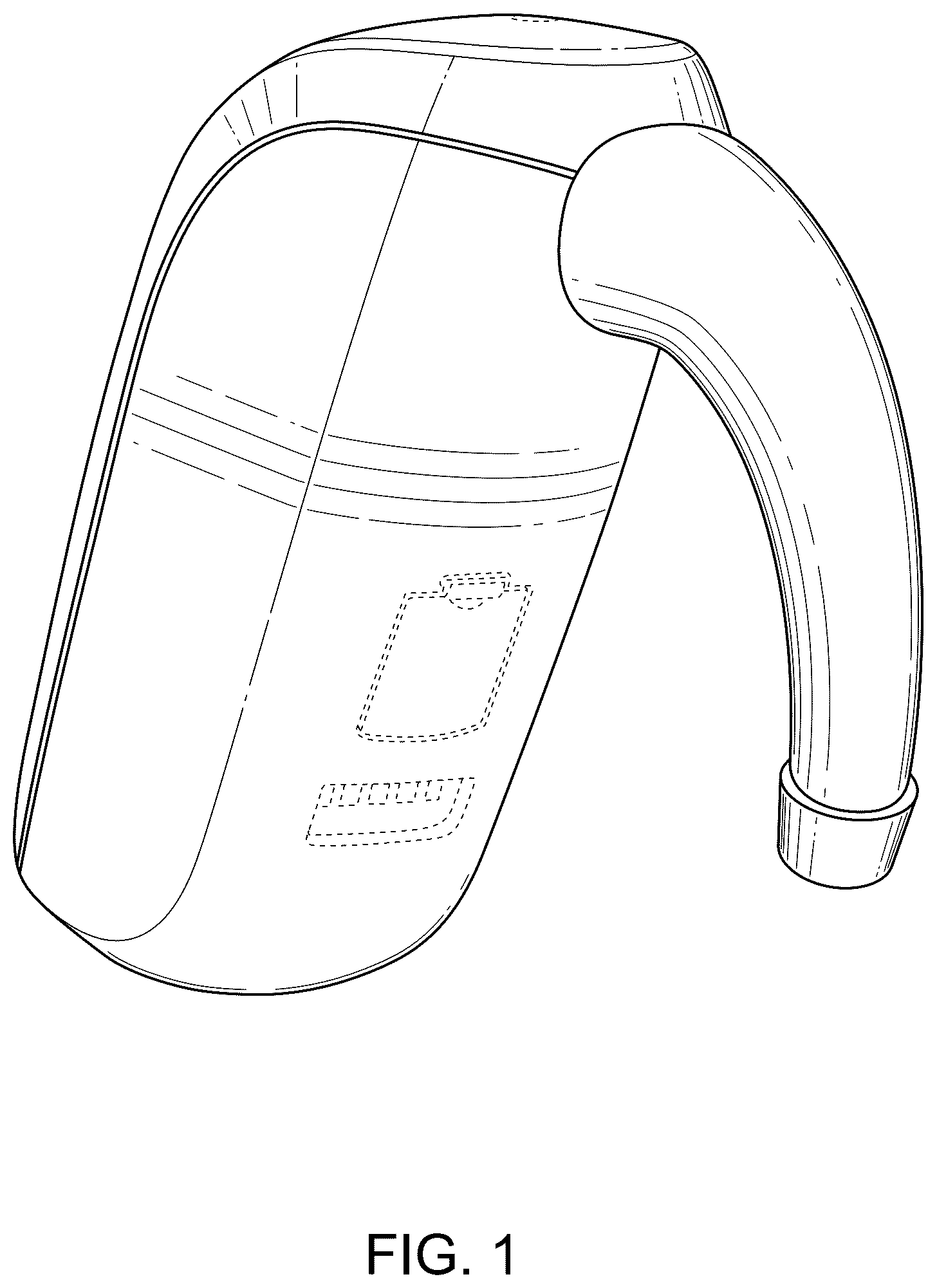 Patent USD1078054 Figure 1 – Hearing aid