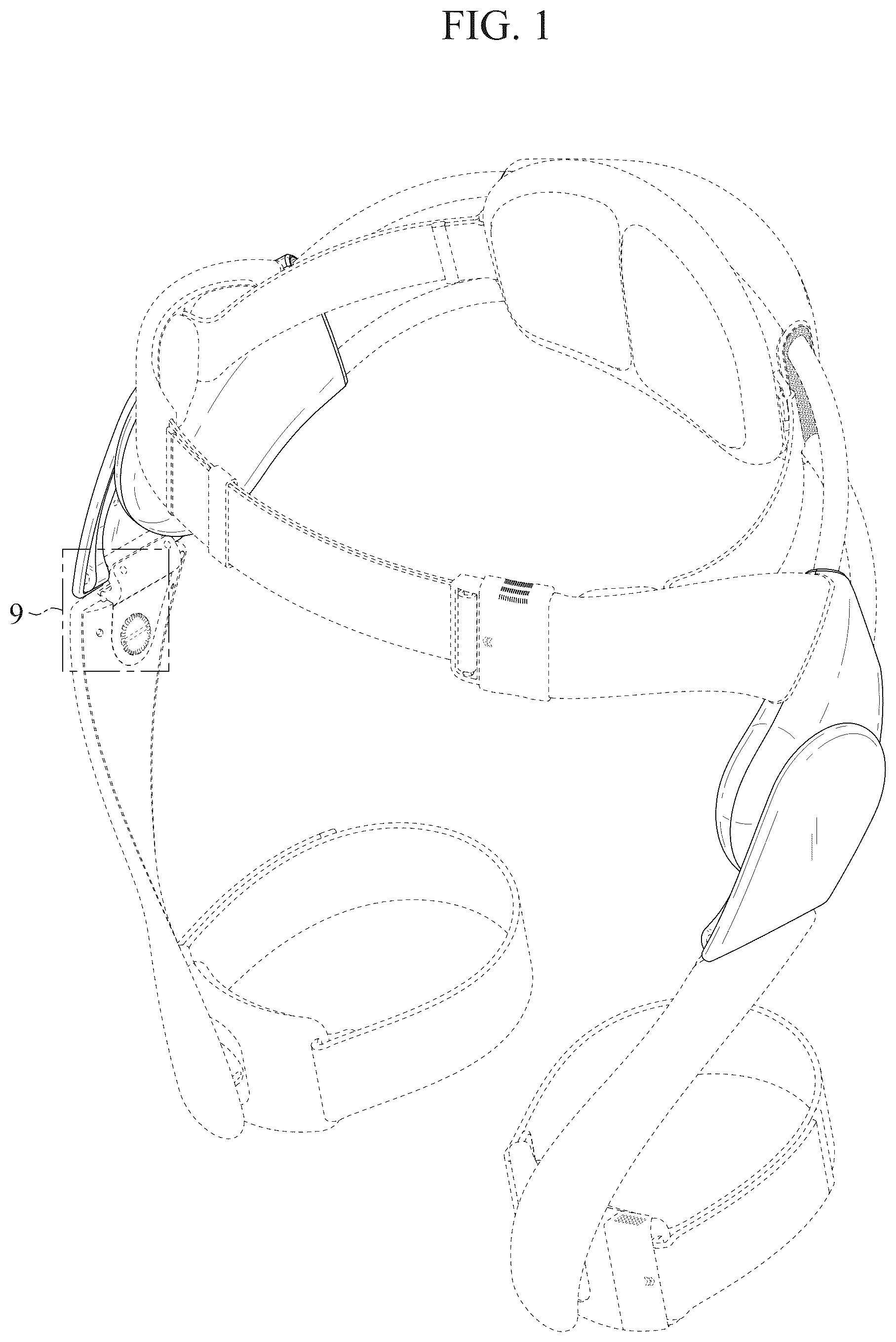 Patent USD1078065 — Wearable robot — Figure 1