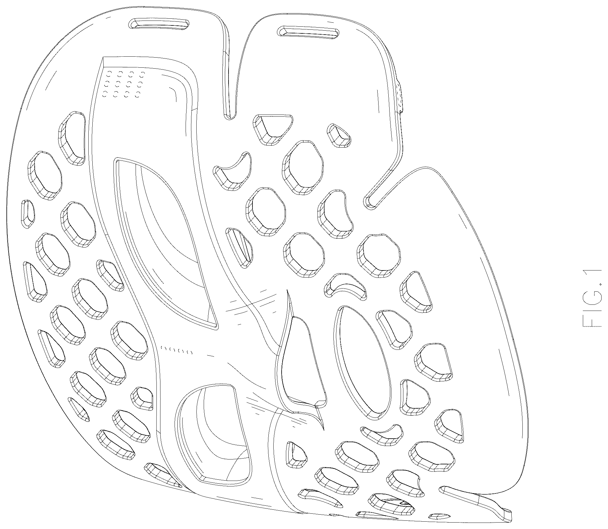 Patent USD1078073 — Led mask — Figure 1