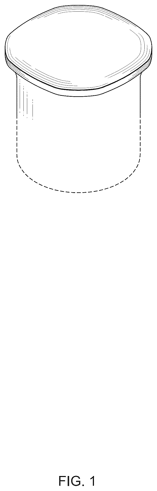 Patent USD1078085 Figure 1 – Capsule for mixing multiple substances