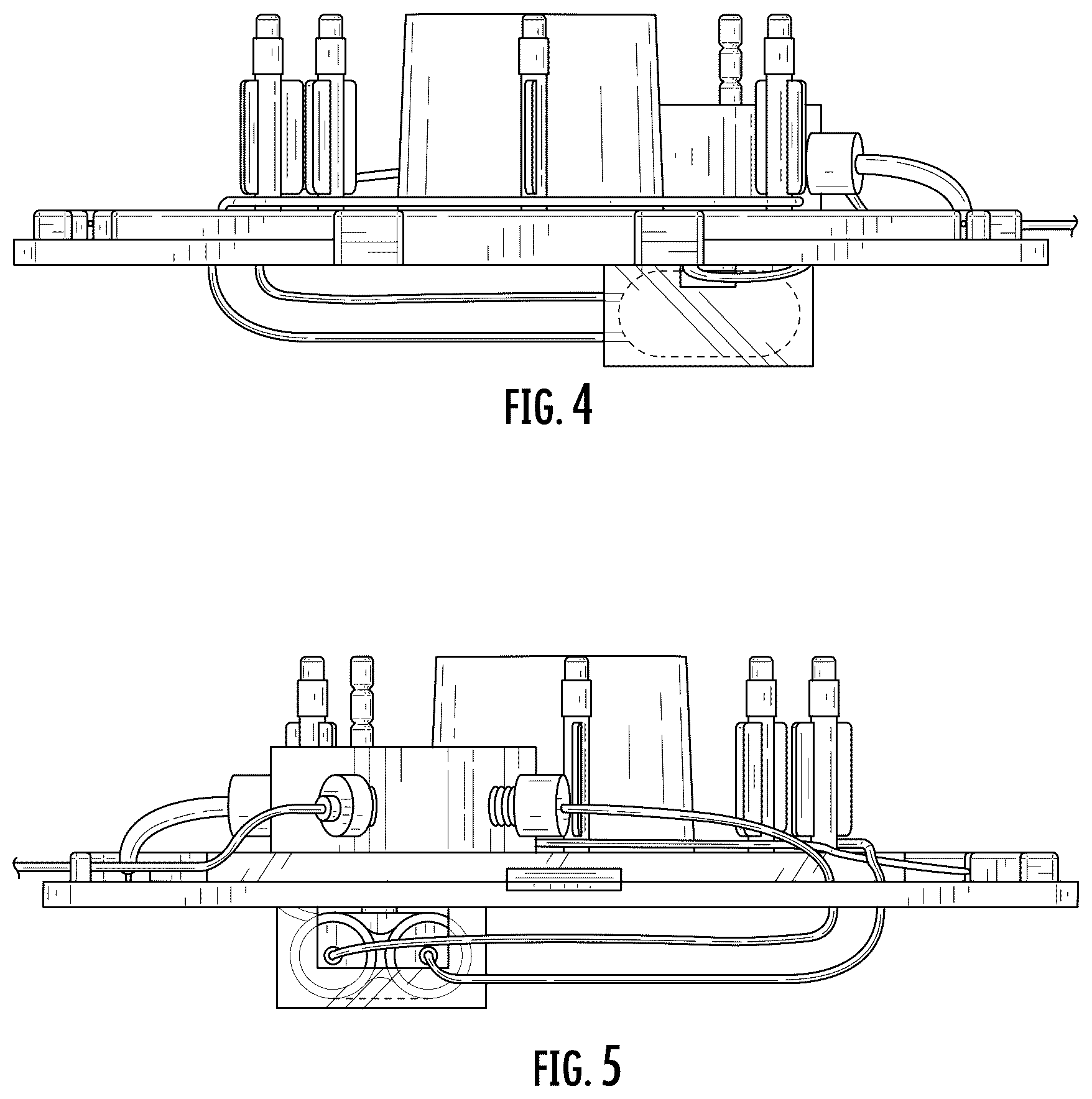 Patent USD1078086 Figure 4 – Interchangeable support for a capillary electrophoresis cartridge cassette