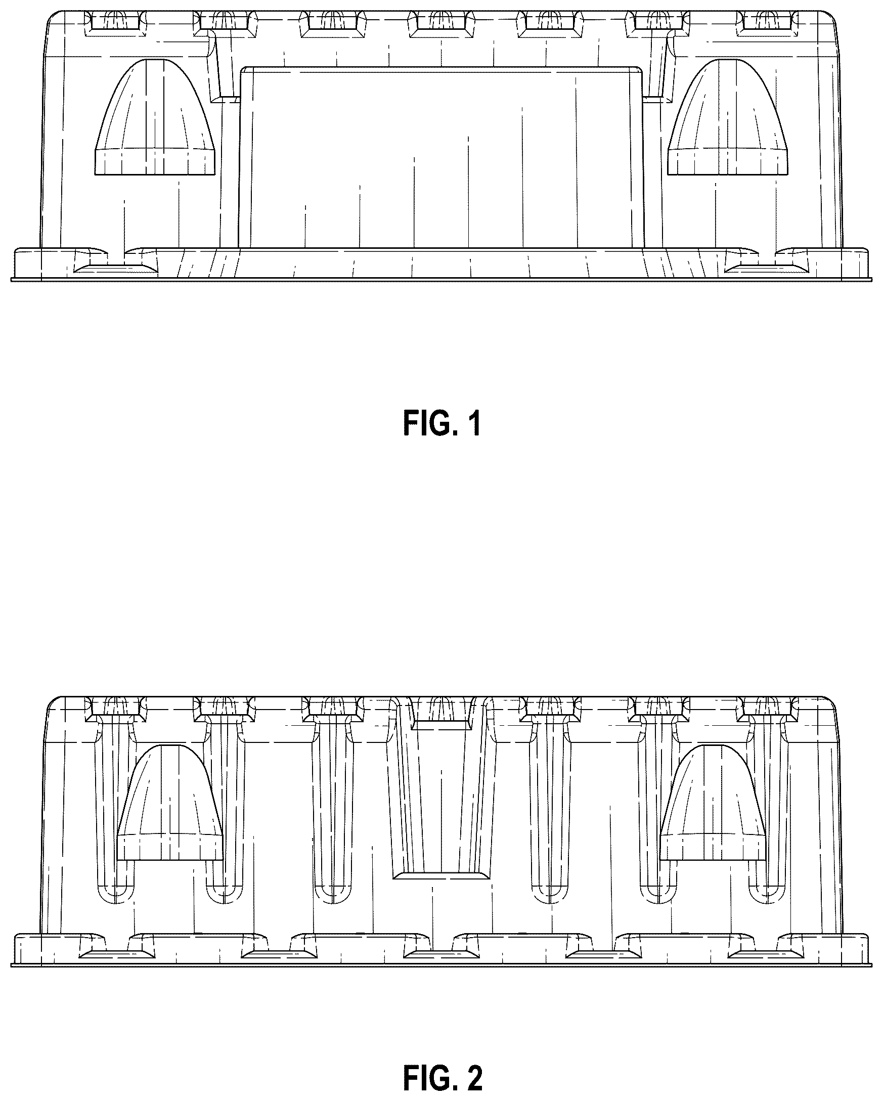 Patent USD1078087 — Rack for holding caps of test tubes — Figure 1