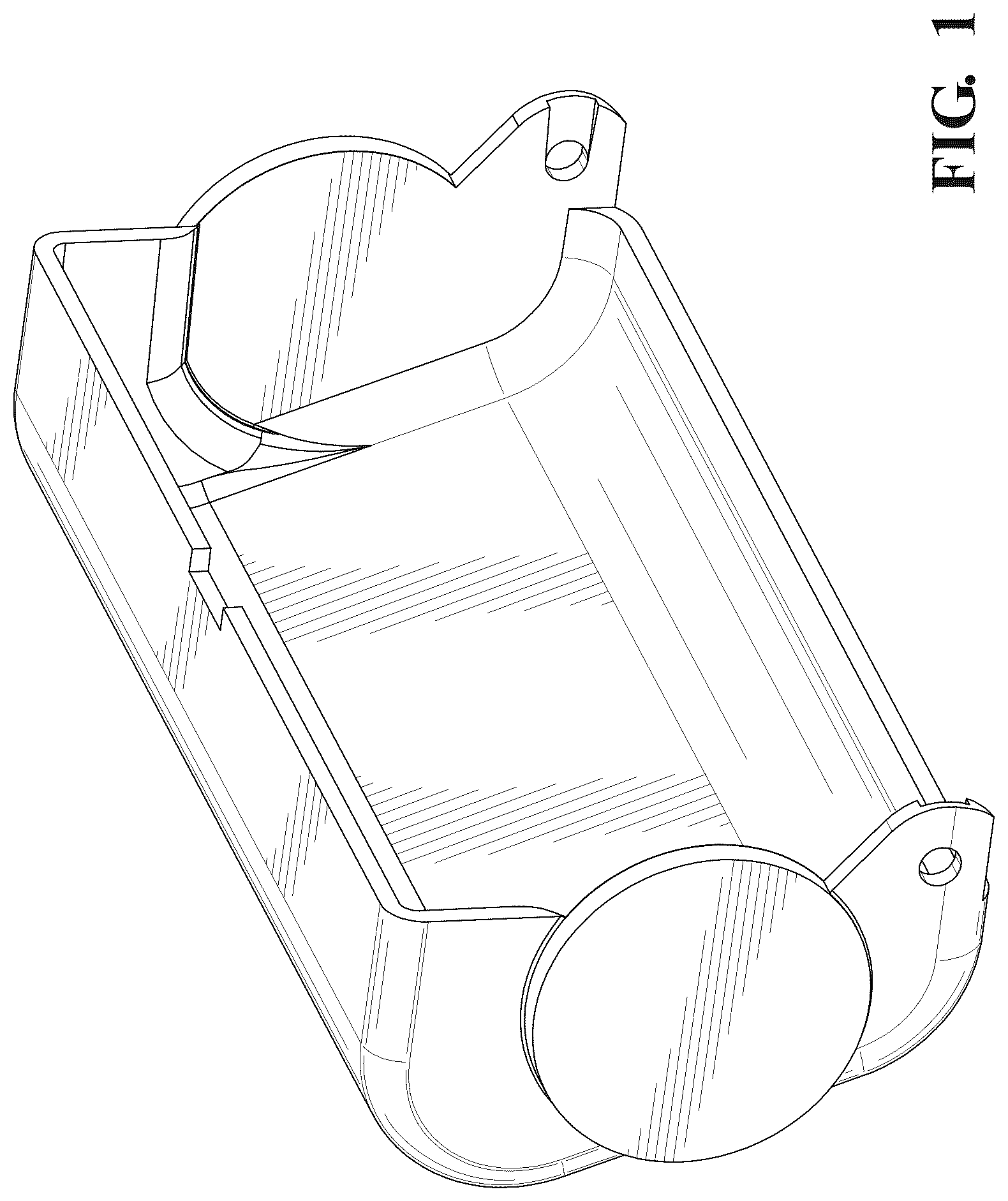 Patent USD1078089 — Lid for surgical bur kit holder — Figure 1