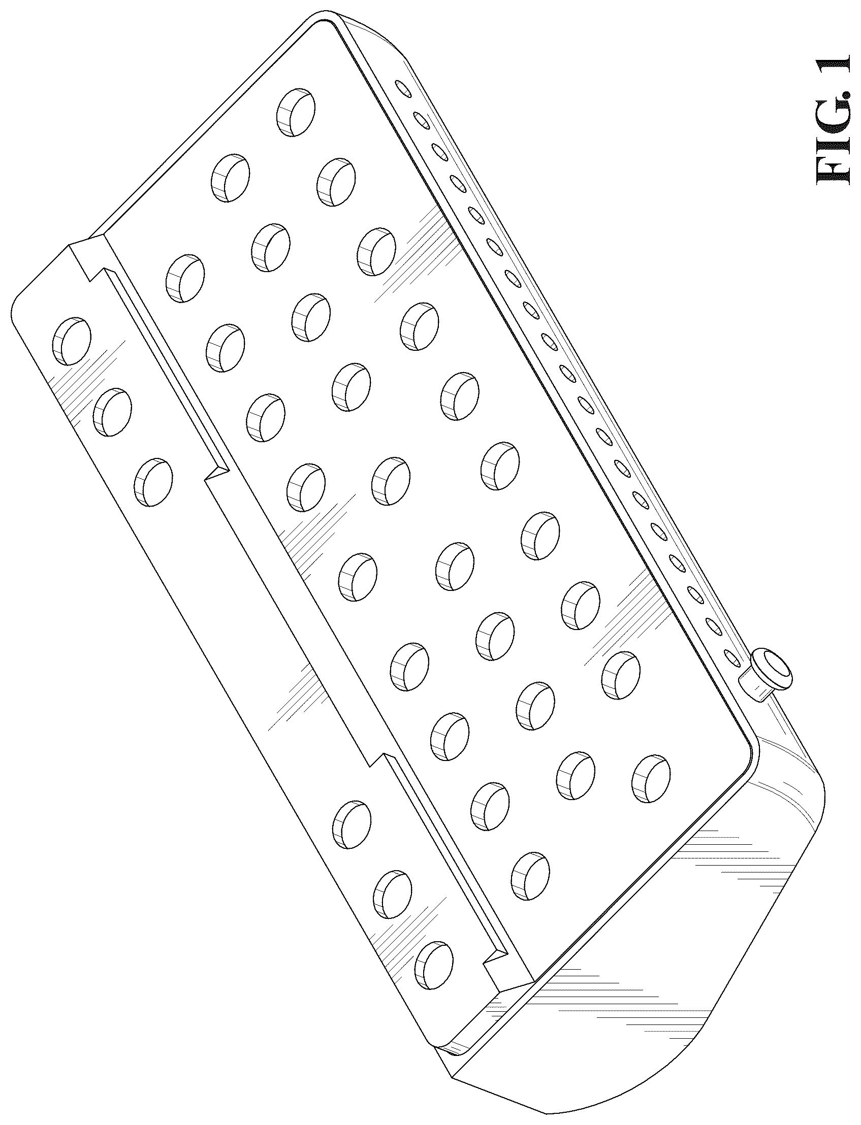 Patent USD1078090 — Base for surgical bur kit holder — Figure 1