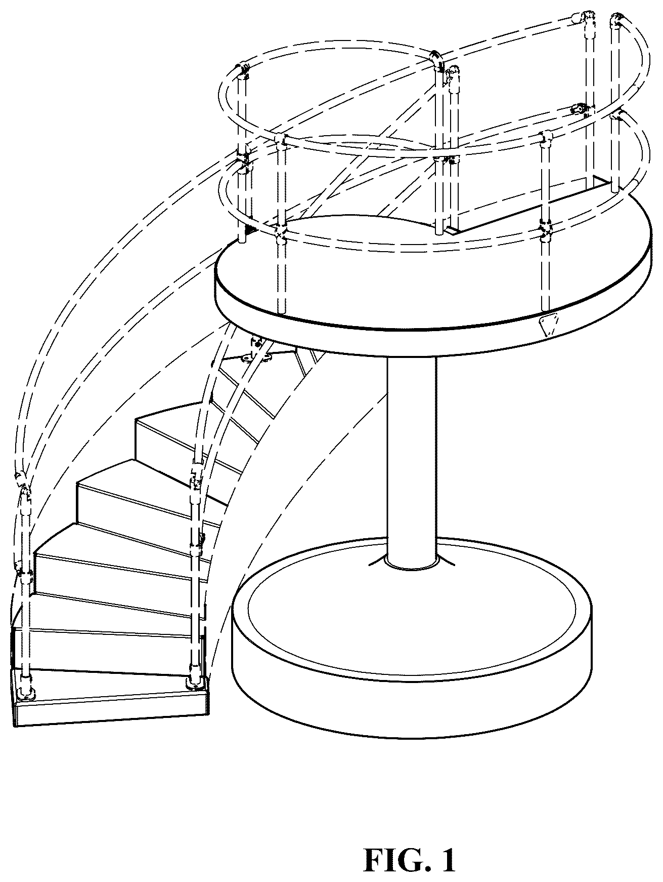 Patent USD1078093 — Lifeguard observation station — Figure 1